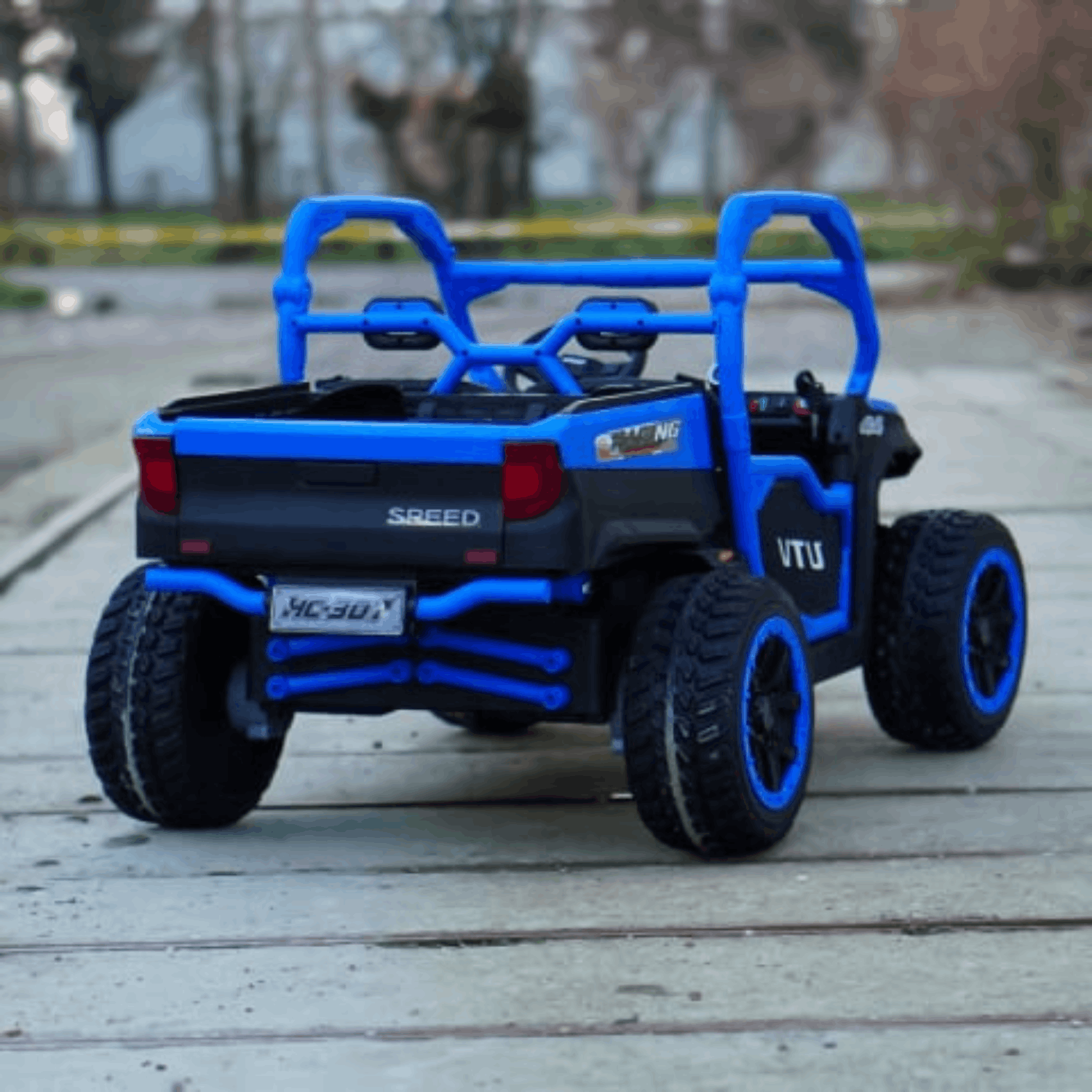 Лицензирано акумулаторнo UTV Ranger, 24V10Ah, 300W, 4x4, EVA Гуми, MP3 Плеър - Image 8