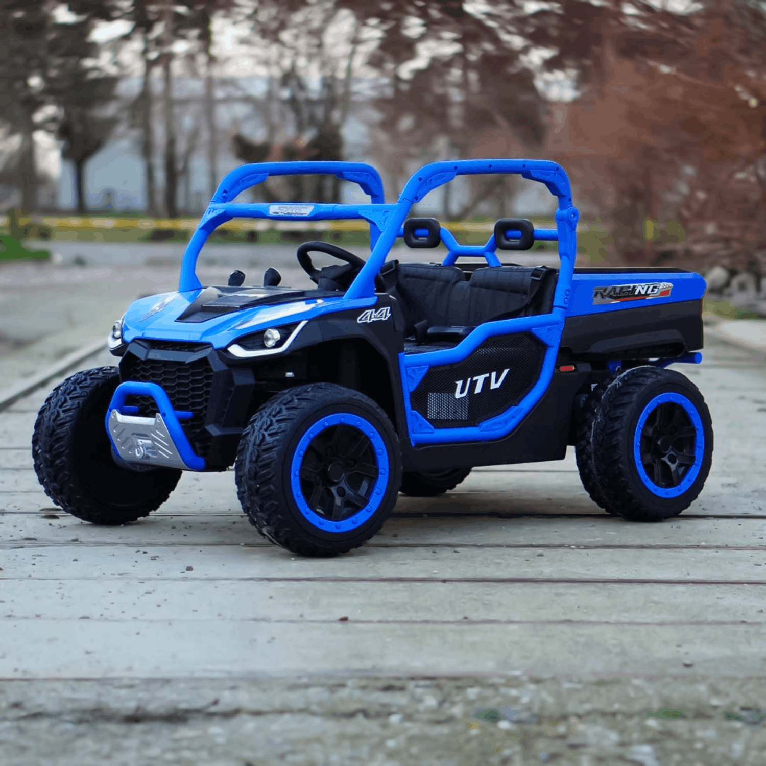Лицензирано акумулаторнo UTV Ranger, 24V10Ah, 300W, 4x4, EVA Гуми, MP3 Плеър - Image 18