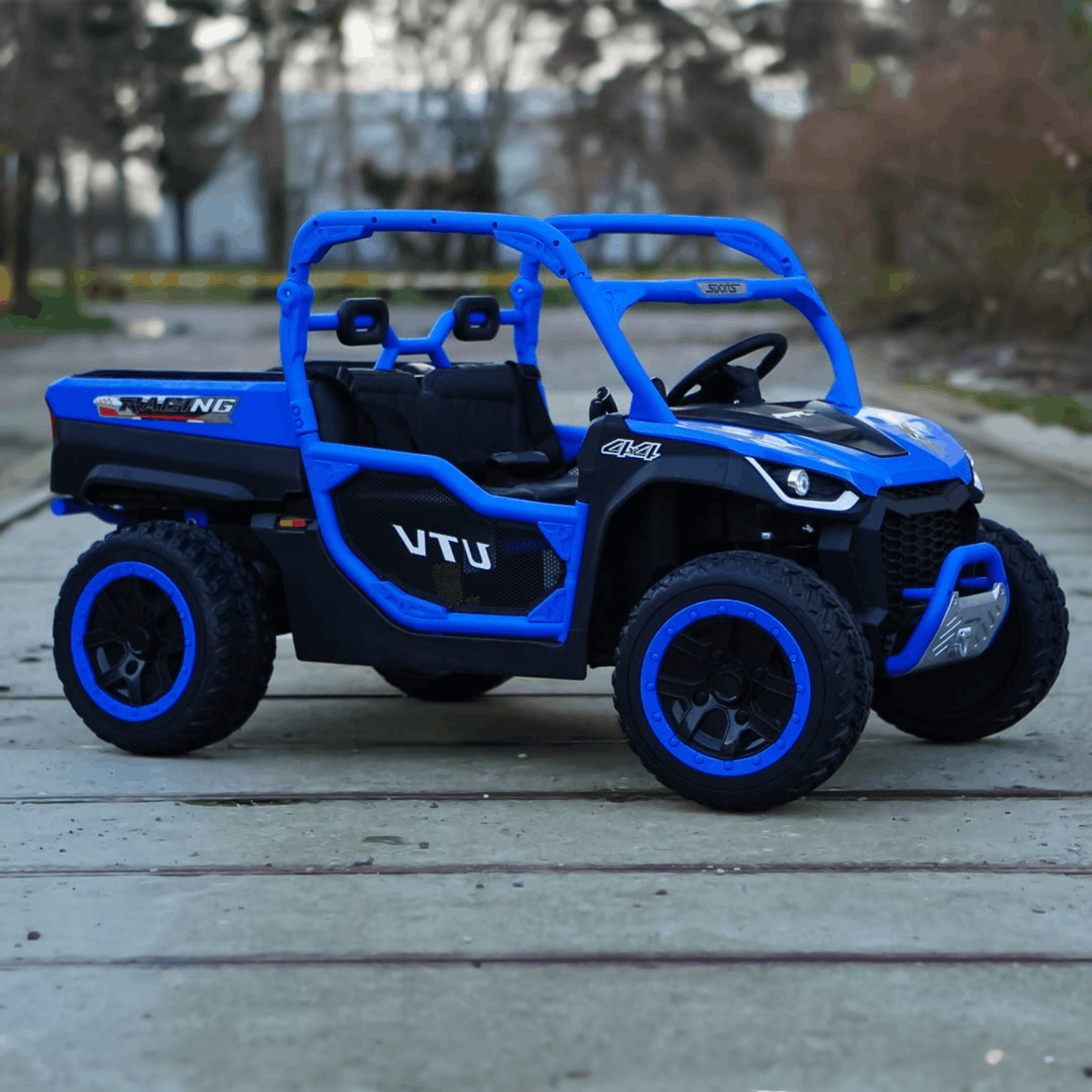 Лицензирано акумулаторнo UTV Ranger, 24V10Ah, 300W, 4x4, EVA Гуми, MP3 Плеър - Image 14