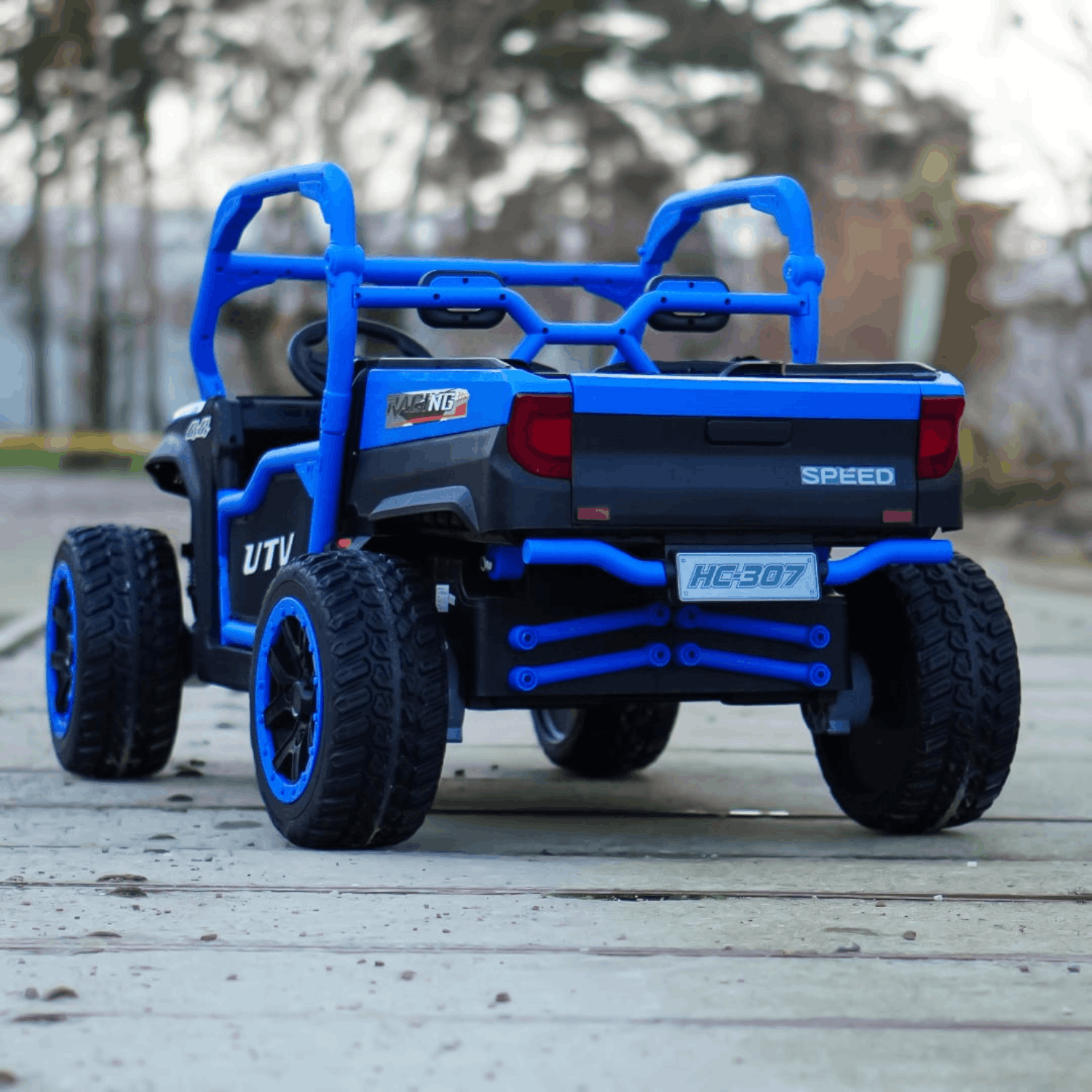Лицензирано акумулаторнo UTV Ranger, 24V10Ah, 300W, 4x4, EVA Гуми, MP3 Плеър - Image 4