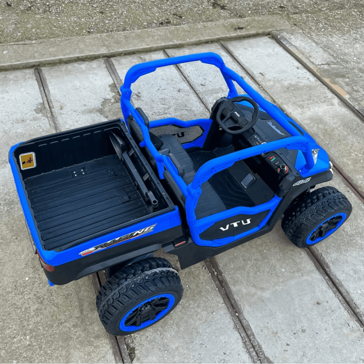 Лицензирано акумулаторнo UTV Ranger, 24V10Ah, 300W, 4x4, EVA Гуми, MP3 Плеър - Image 7