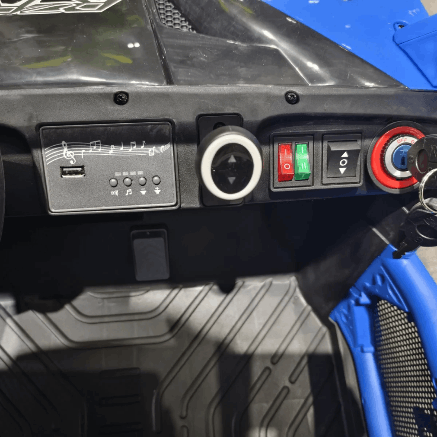 Лицензирано акумулаторнo UTV Ranger, 24V10Ah, 300W, 4x4, EVA Гуми, MP3 Плеър - Image 6