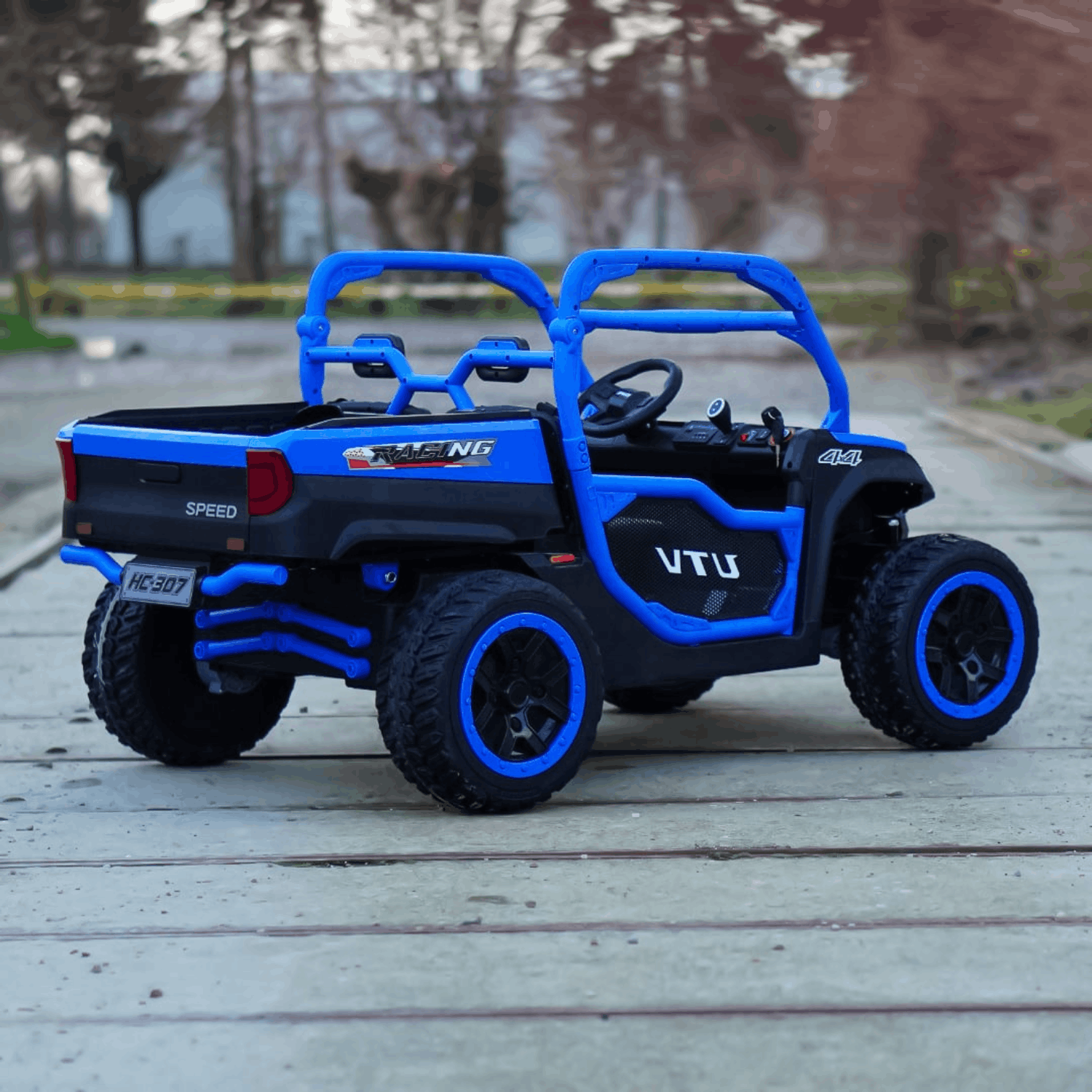 Лицензирано акумулаторнo UTV Ranger, 24V10Ah, 300W, 4x4, EVA Гуми, MP3 Плеър - Image 5