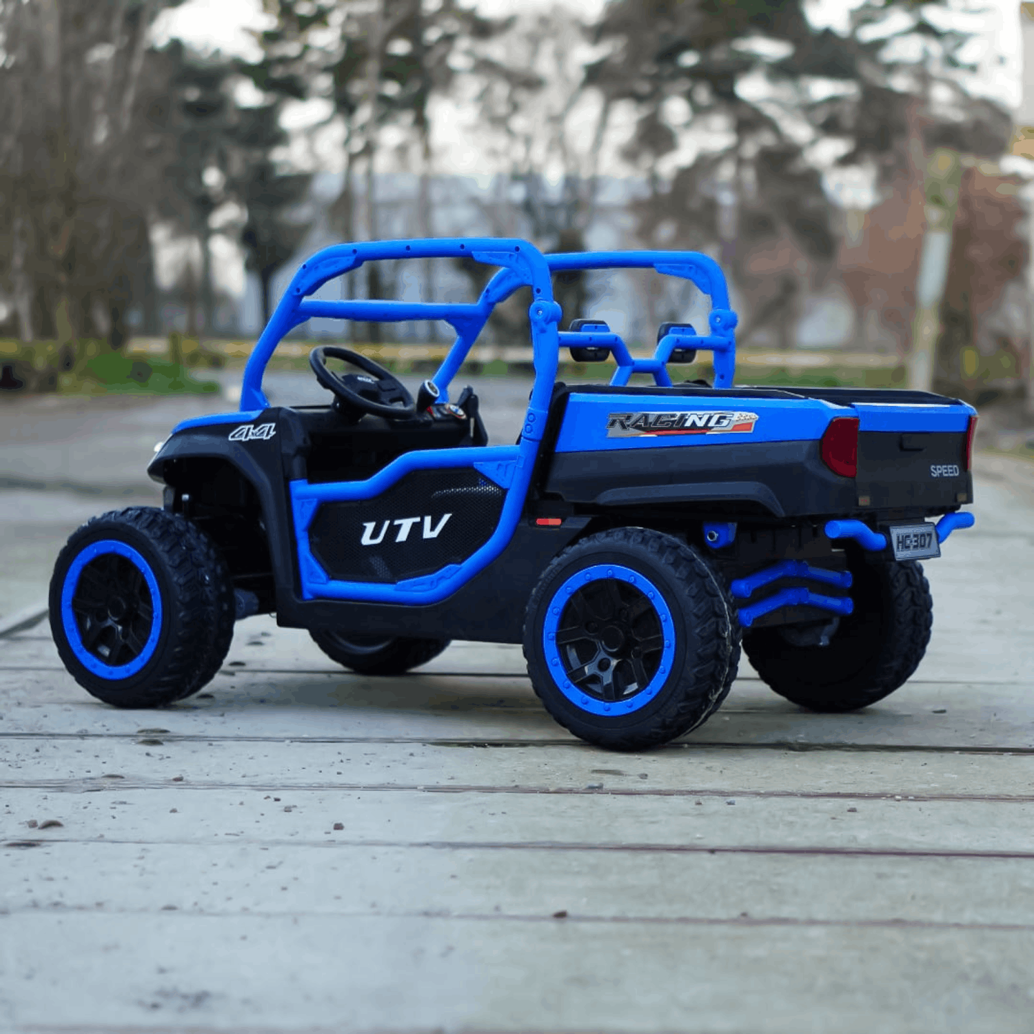 Лицензирано акумулаторнo UTV Ranger, 24V10Ah, 300W, 4x4, EVA Гуми, MP3 Плеър - Image 12
