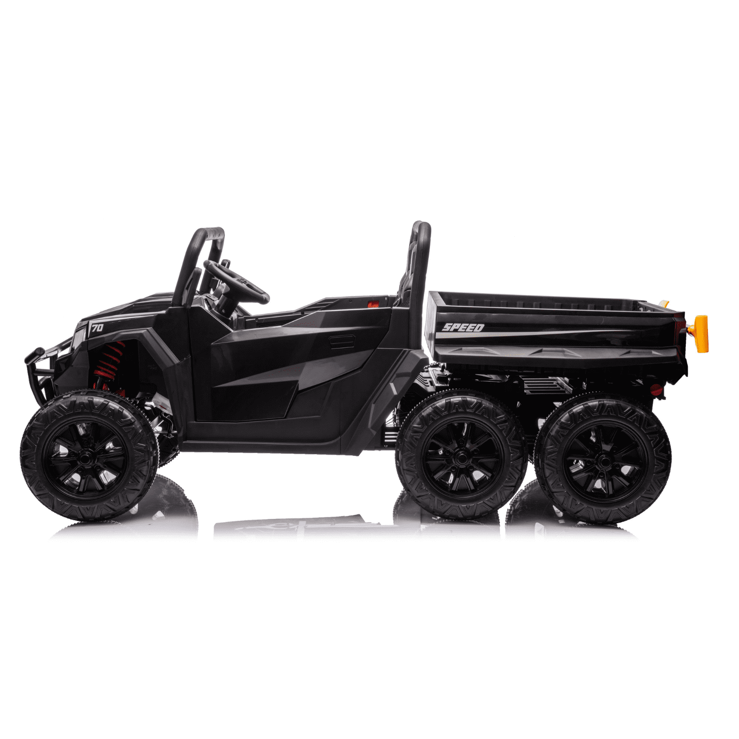 Детски Акумулаторно UTV Trunk Black,4х4,250W, 24V7Аh, EVA гуми - Image 4