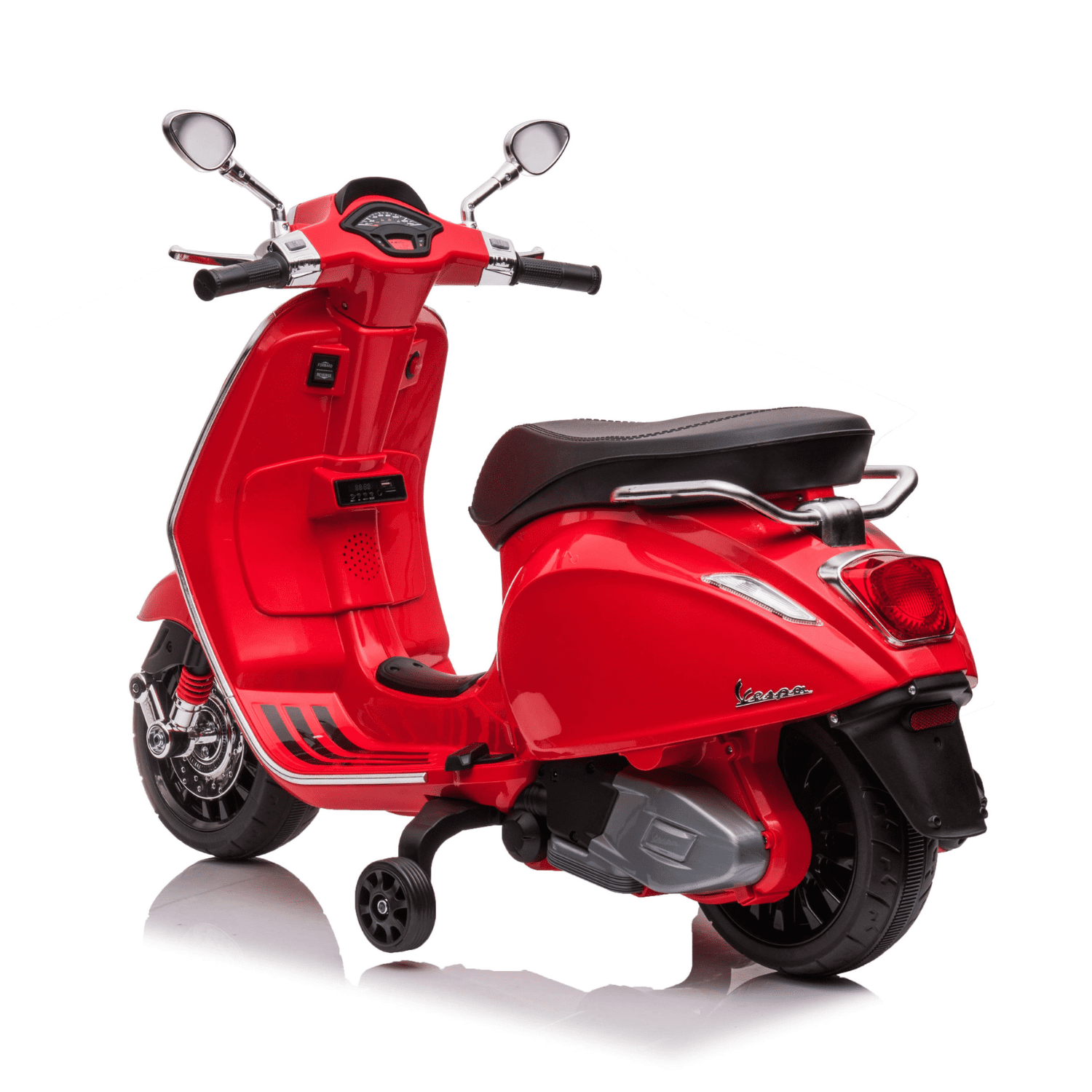Лицензиран Акумулаторен Мотор Piaggio, Vespa Sprint Racing Sixties, 50W, 12V/7Ah, EVA гуми - Image 5