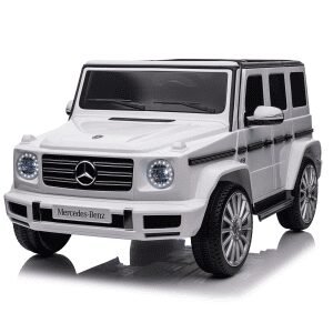 Лицензиран акумулаторен джип Mercedes Benz G500, 100W, 12V10AH, R/C 2.4G, EVA гуми