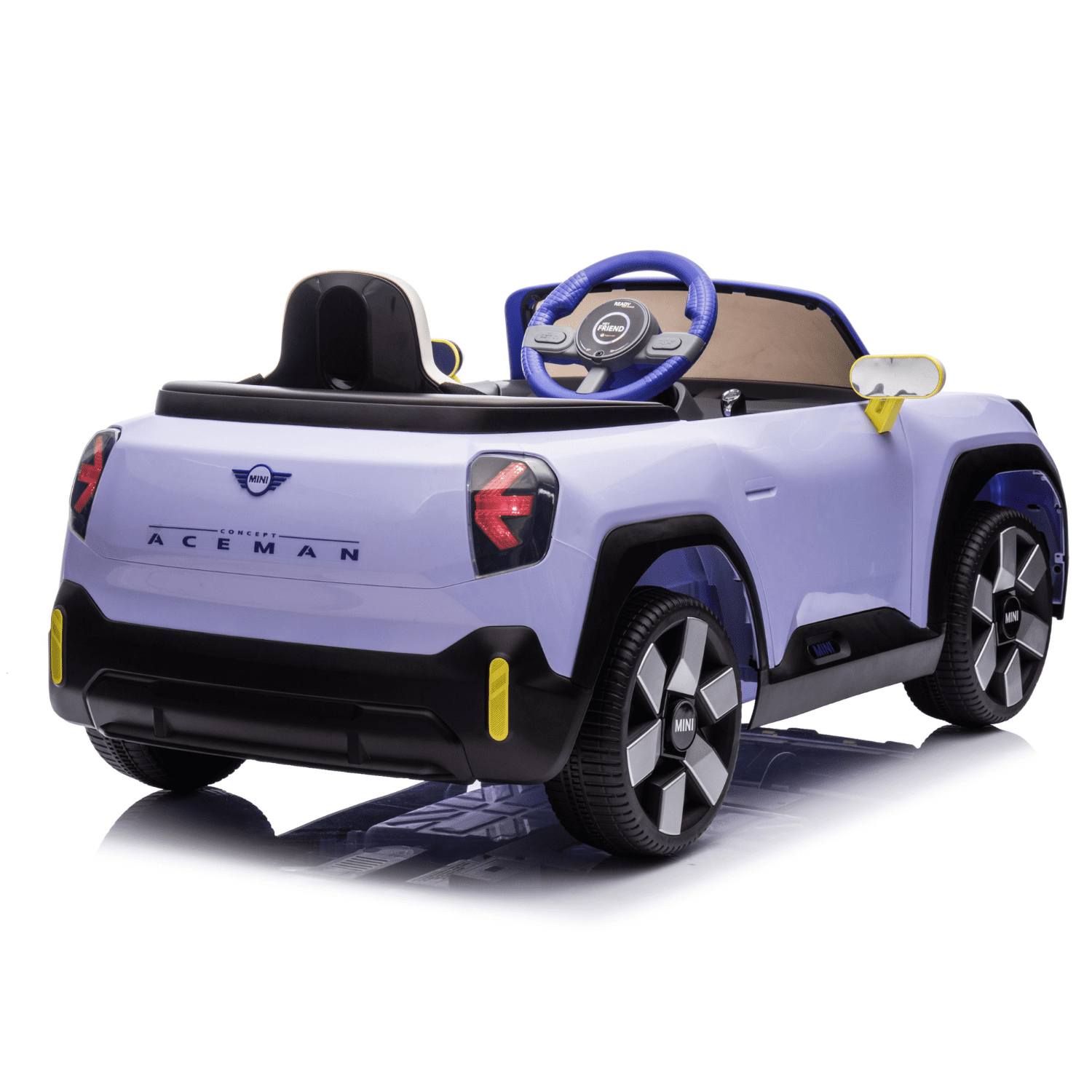 Лицензирана акумулаторна кола Mini Concept Aceman, 160W, 24V7Ah, R/C 2.4G, EVA гуми - Image 3