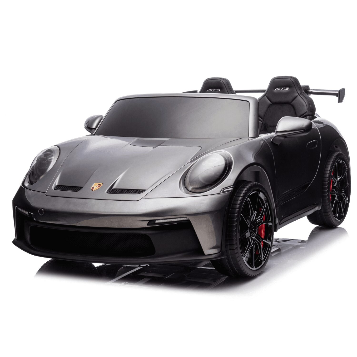 Лицензирана акумулаторна кола PORSCHE 911 2026, GT3, 24V10Ah, 800W, Безчеткови мотори, EVA Гуми - Image 2