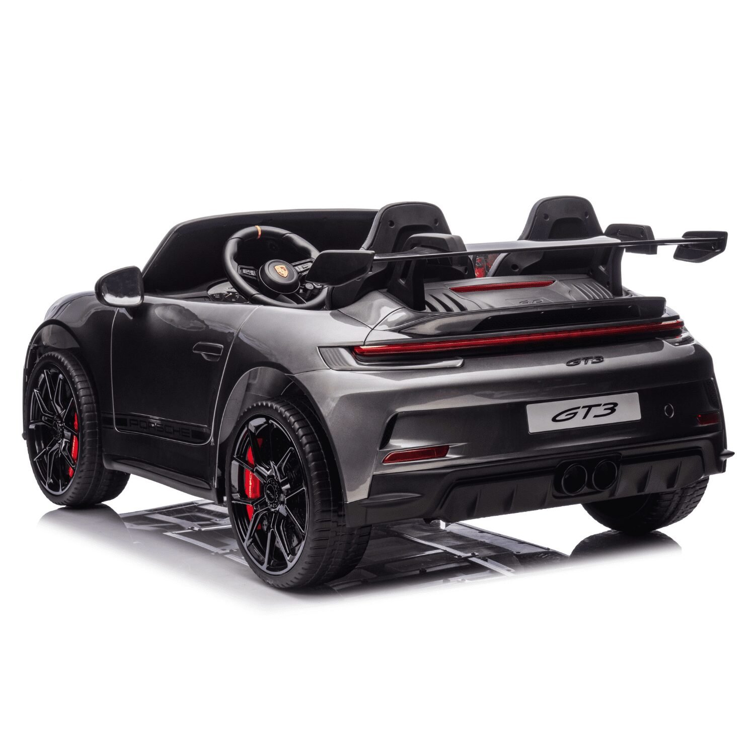 Лицензирана акумулаторна кола PORSCHE 911 2026, GT3, 24V10Ah, 800W, Безчеткови мотори, EVA Гуми - Image 7