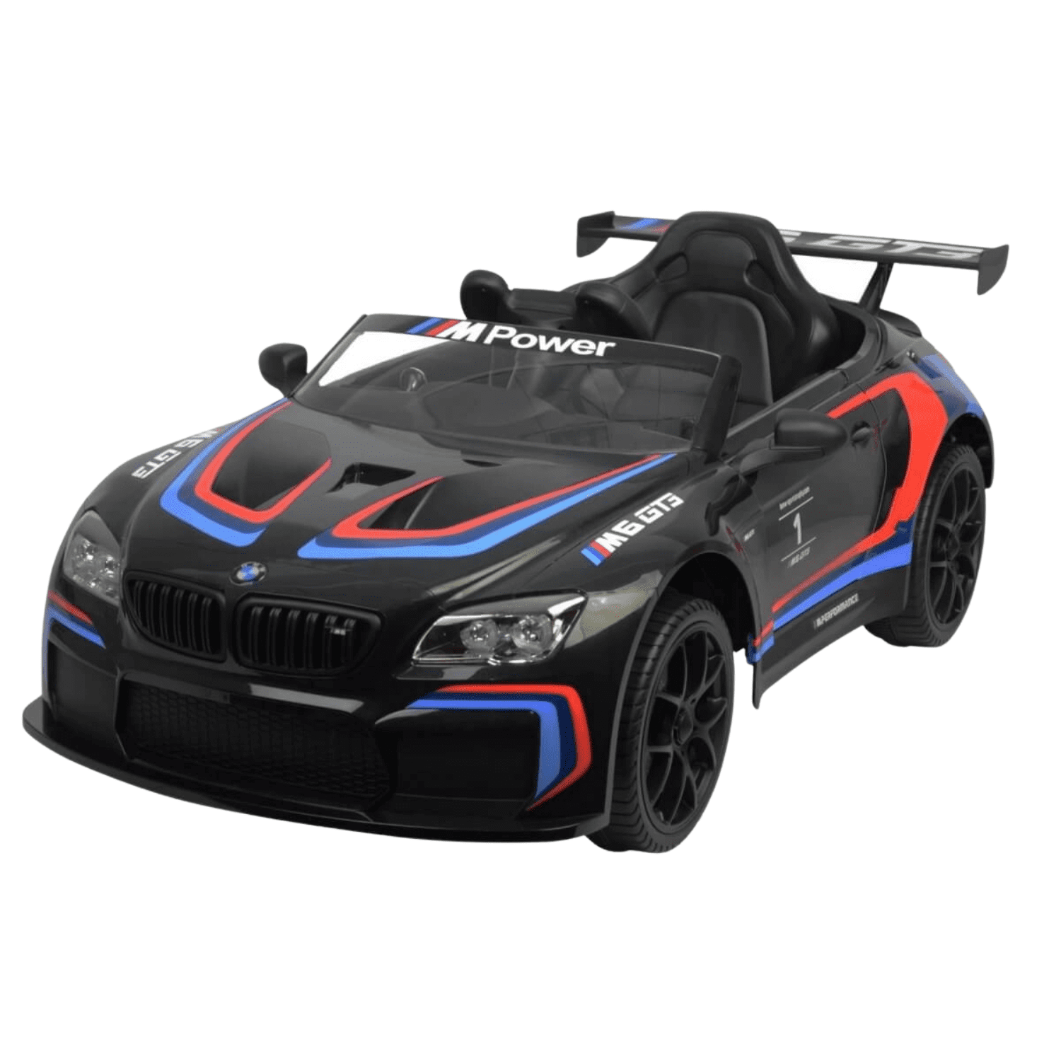 Лицензирана акумулаторна кола BMW, M6, 12V7Ah, 90W, EVA Гуми, MP3 Плеър