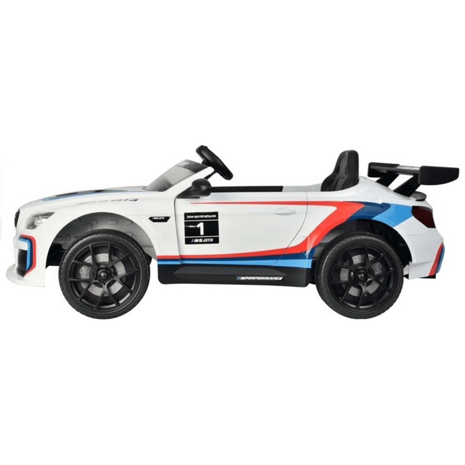 Лицензирана акумулаторна кола BMW, M6, 12V7Ah, 90W, EVA Гуми, MP3 Плеър - Image 4