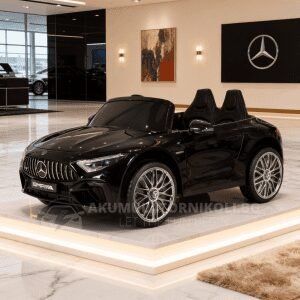 Лицензирана Акумулаторна Кола Mercedes-Benz SL63 2026, 800W, 24V7AH, EVA гуми, MP4 player