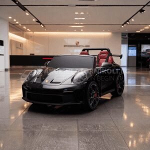 Лицензирана акумулаторна кола Porsche 911 2026, GT3, 24V7Ah, 800W, 4x4, EVA Гуми, MP3
