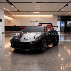 Лицензирана акумулаторна кола Porsche 911 2026, GT3, 24V7Ah, 800W, 4x4, EVA Гуми, MP3