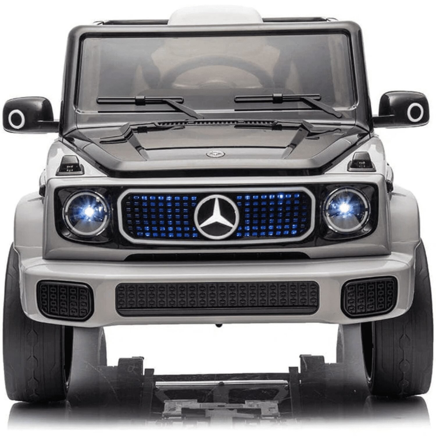 Лицензиран Акумулаторен Джип Mercedes EQG 2026, 140W, 4х4, 12V/9Ah, EVA гуми - Image 3