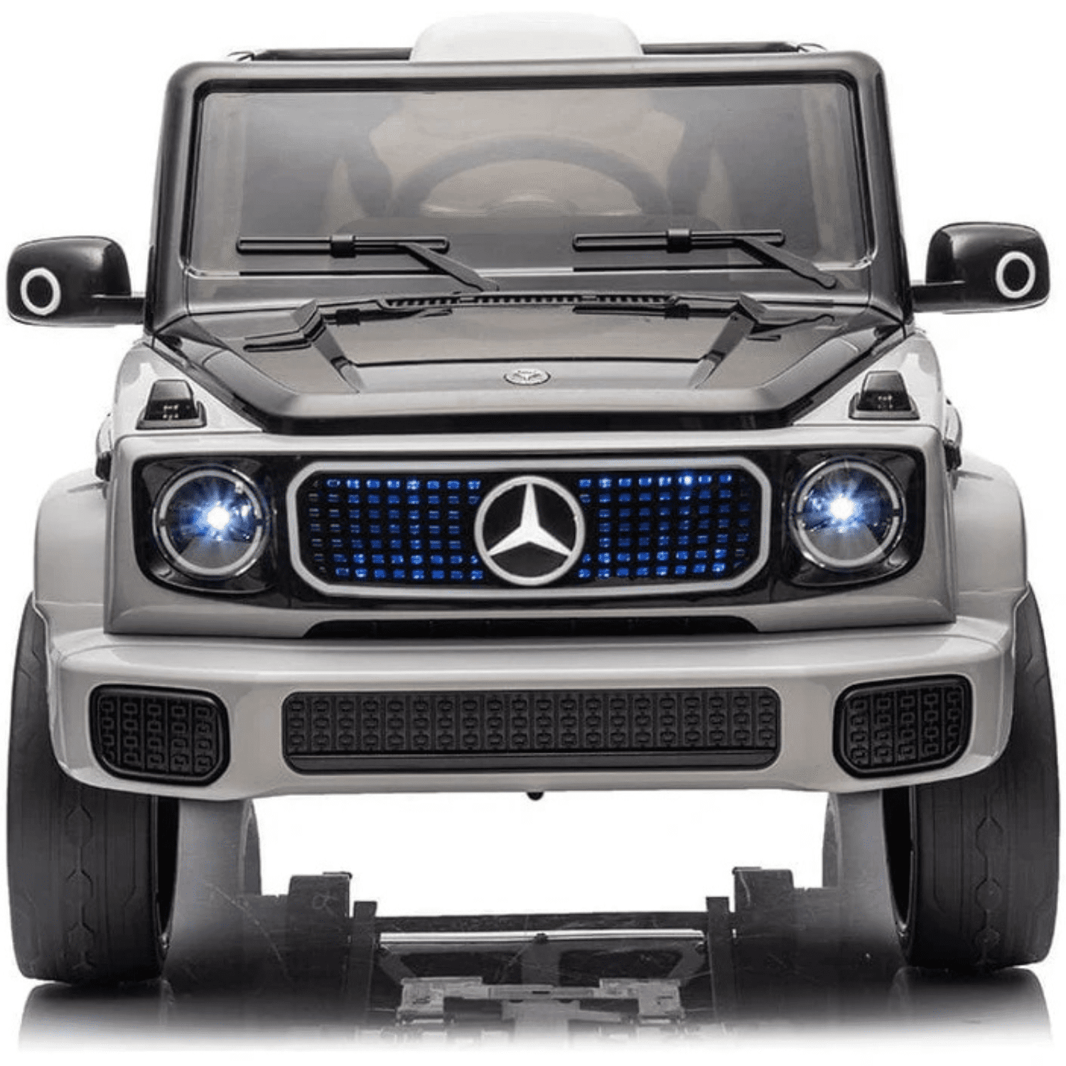 Лицензиран Акумулаторен Джип Mercedes EQG 2026, 140W, 4х4, 12V/9Ah, EVA гуми - Image 3
