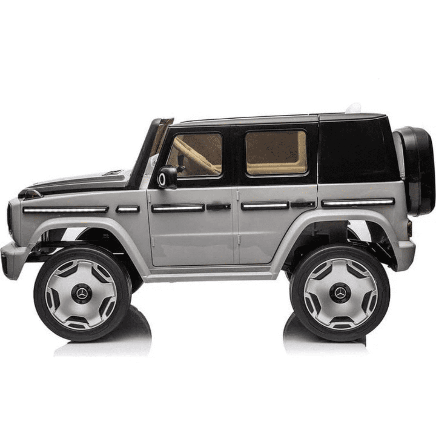 Лицензиран Акумулаторен Джип Mercedes EQG 2026, 140W, 4х4, 12V/9Ah, EVA гуми - Image 4