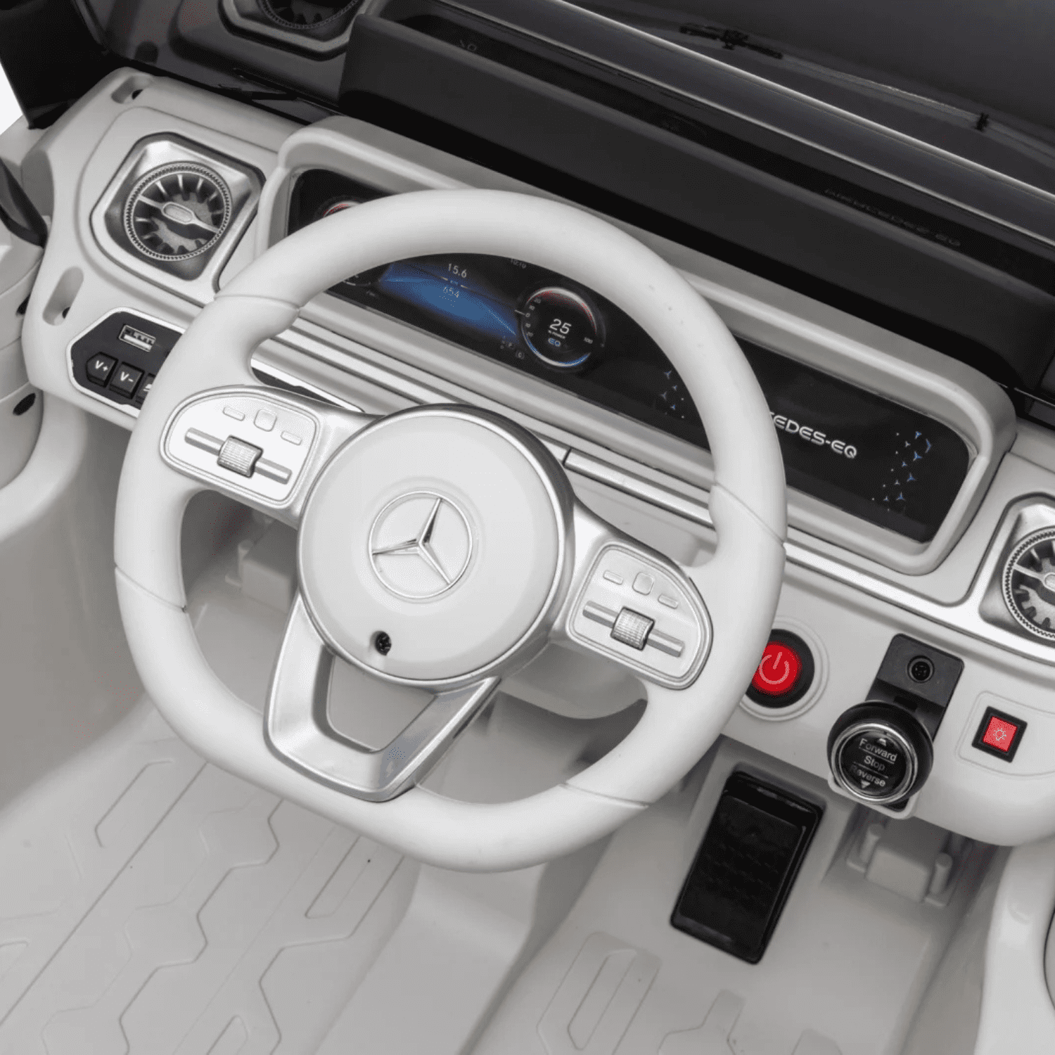Лицензиран Акумулаторен Джип Mercedes EQG 2026, 140W, 4х4, 12V/9Ah, EVA гуми - Image 5