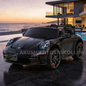 Лицензирана акумулаторна кола PORSCHE 911 2026, GT3,24V10Ah, 800W, 4x4, EVA Гуми, MP3 Плеър