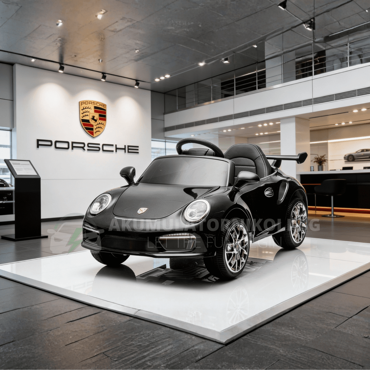 Лицензирана акумуаторна кола RUF CTR3 Clubsport, 100W, 12V/4,5Ah, MP3