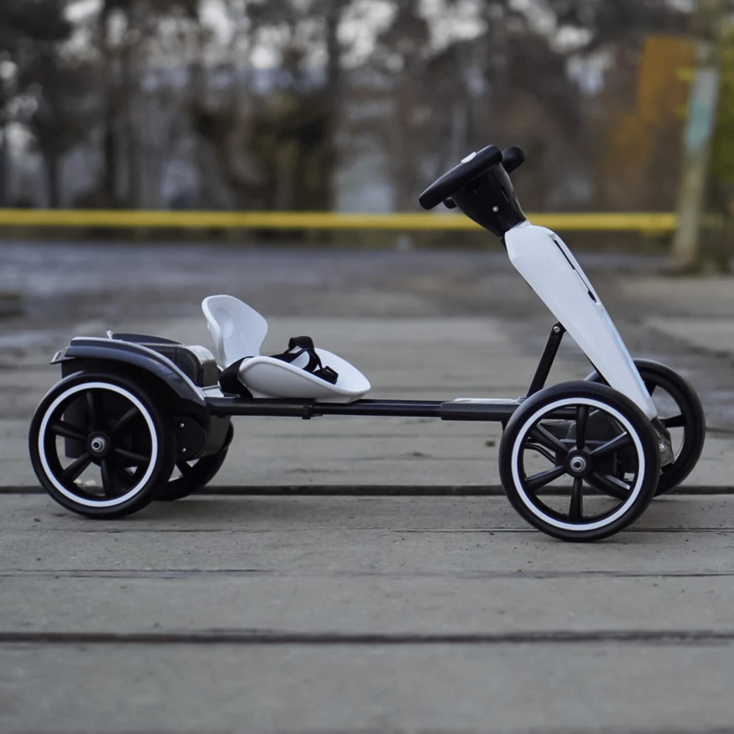 Детски акумулаторен картинг GoKart V2, 12V/7Ah, 45W, EVA гуми, сгъваем, R/C 2.4G - Image 10