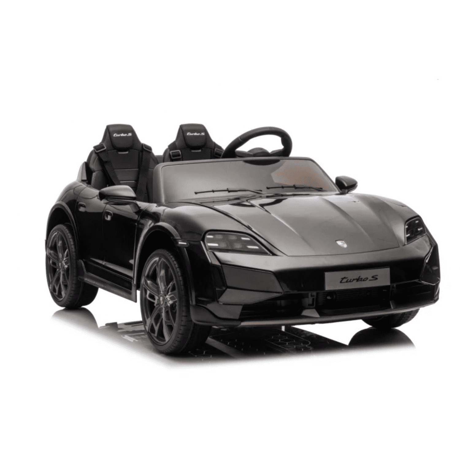 Лицензирана акумулаторна кола Porsche Taycan Turbo S, 24V7Ah, 200W, EVA гуми, МP3 - Image 4