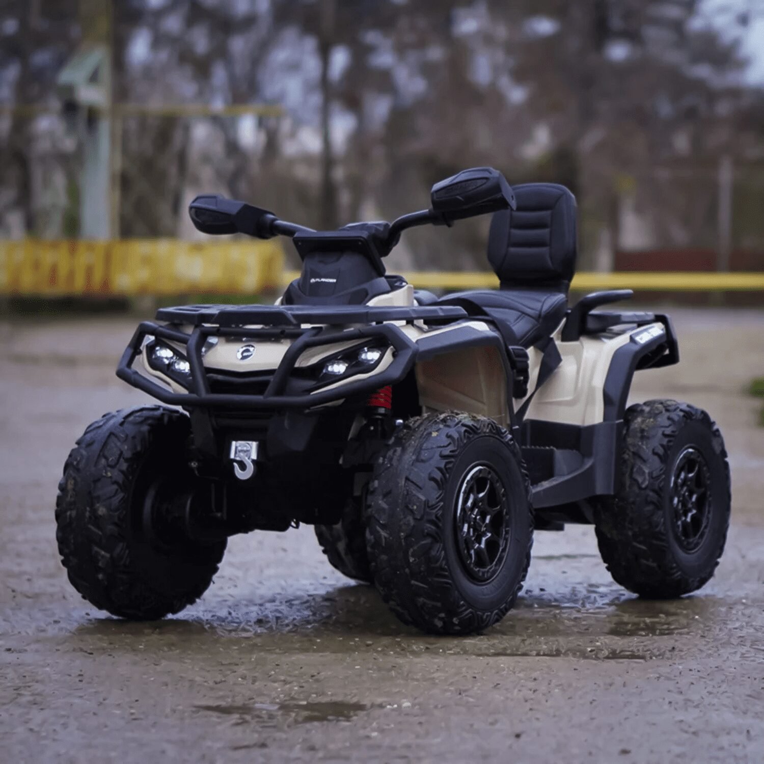 Лицензирано детско ATV CAN-AM Outlander, 800W, 4x4, 24V/7Ah, MP3