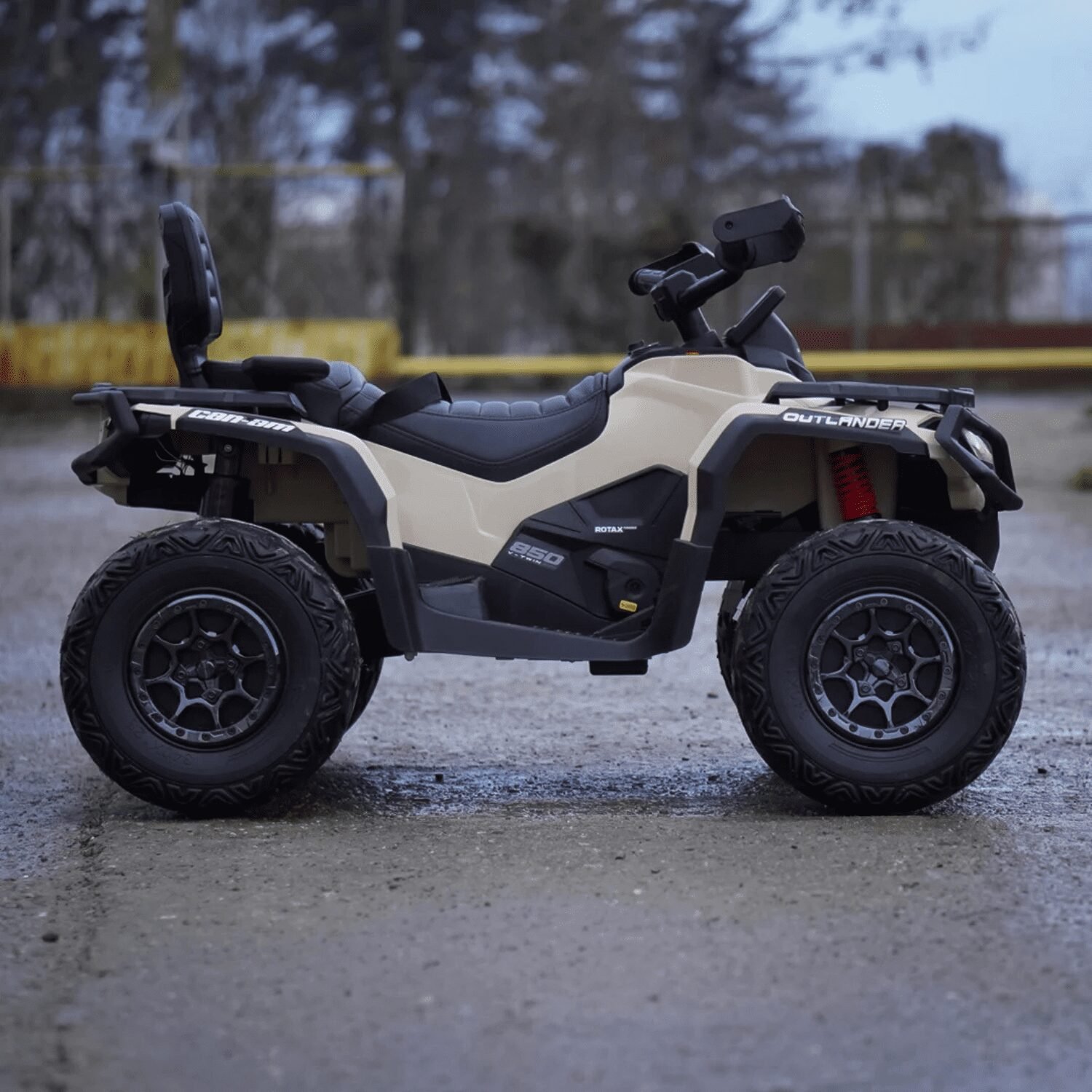 Лицензирано детско ATV CAN-AM Outlander, 800W, 4x4, 24V/7Ah, MP3 - Image 5