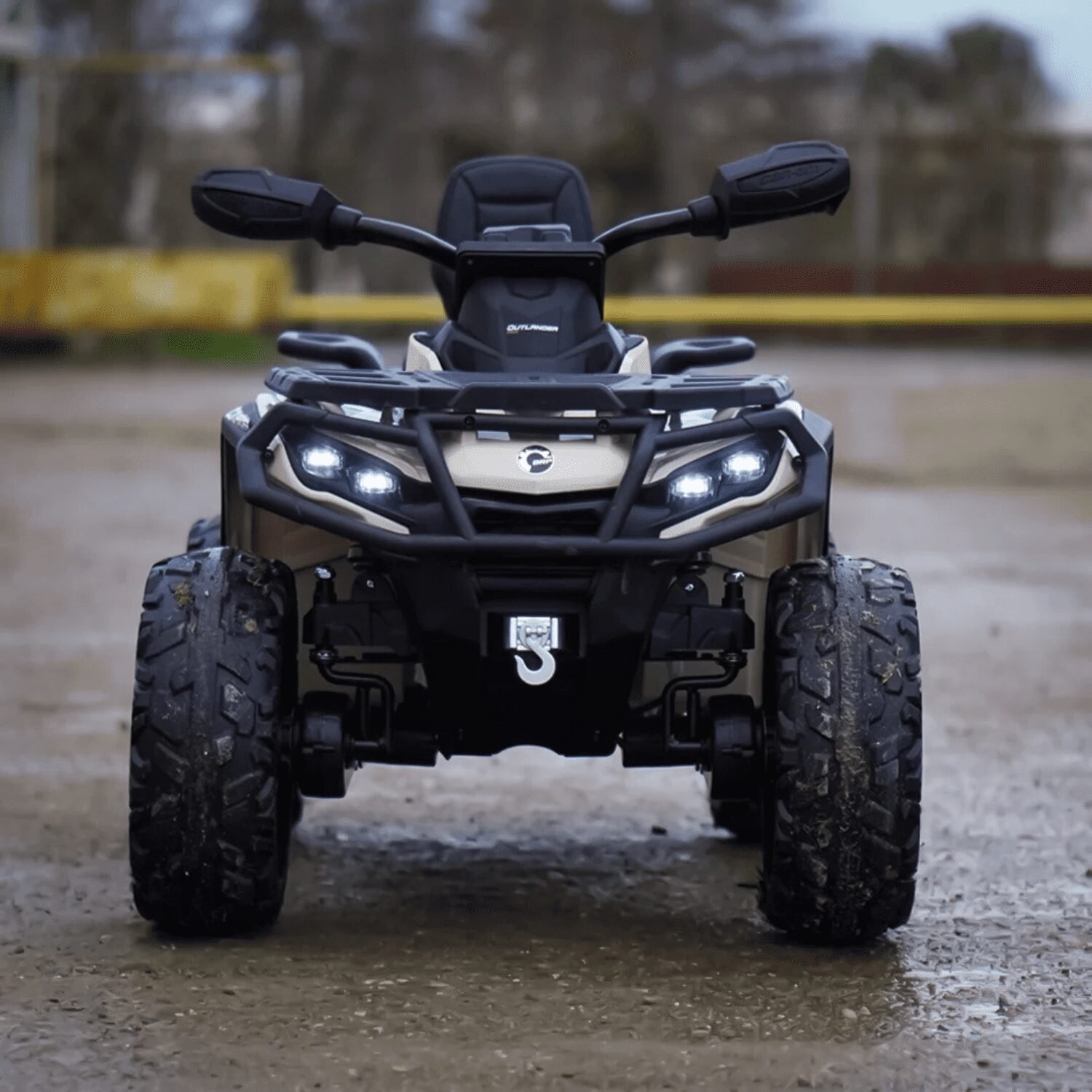 Лицензирано детско ATV CAN-AM Outlander, 800W, 4x4, 24V/7Ah, MP3 - Image 3