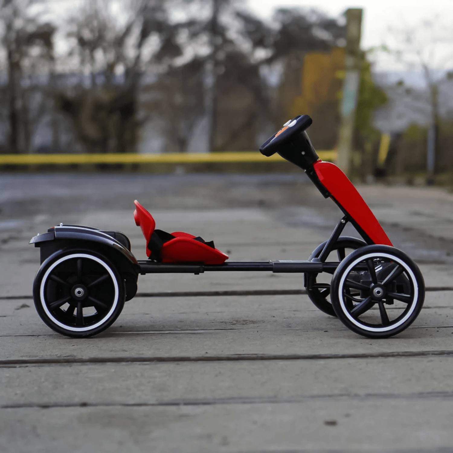 Детски акумулаторен картинг GoKart V2, 12V/7Ah, 45W, EVA гуми, сгъваем, R/C 2.4G - Image 11