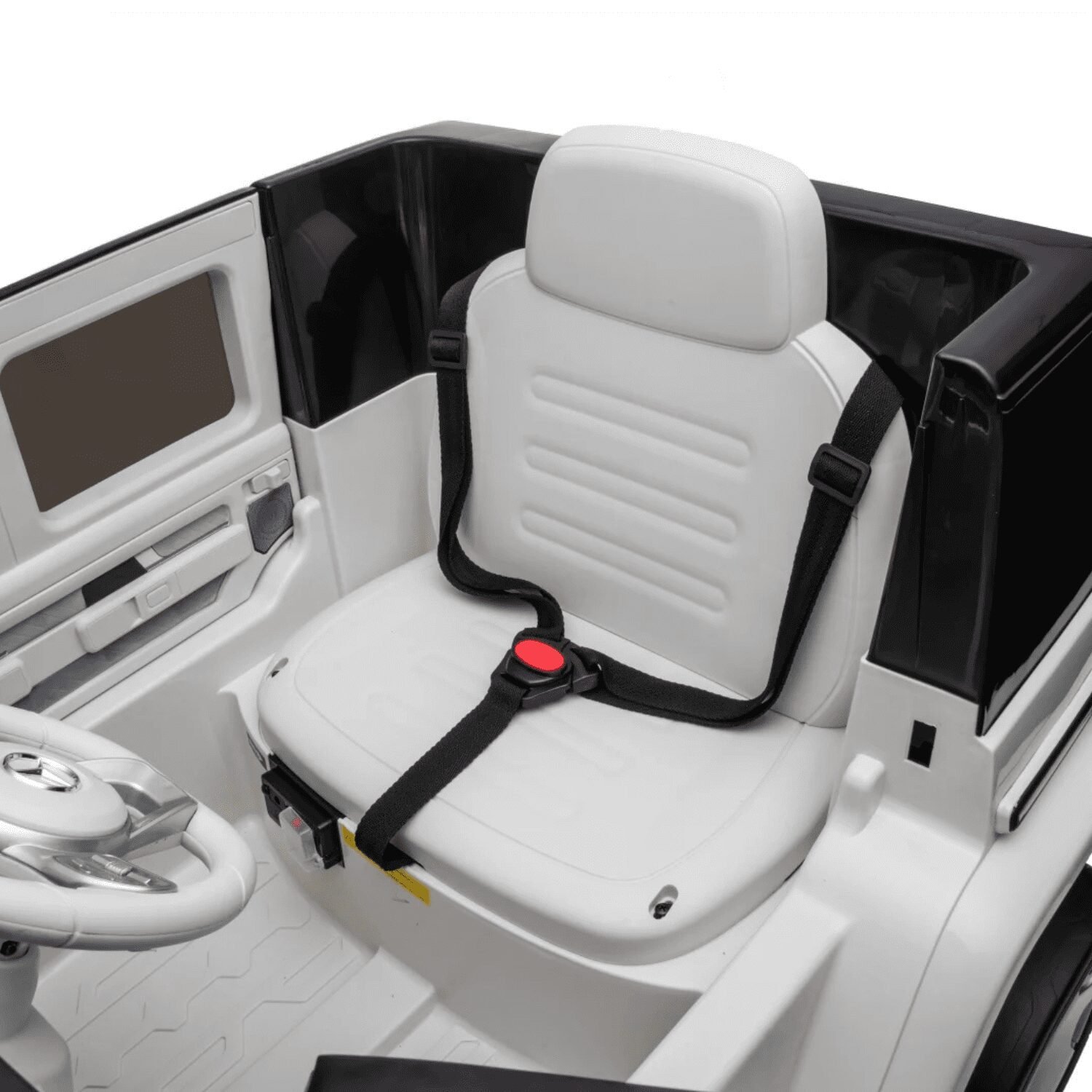 Лицензиран Акумулаторен Джип Mercedes EQG 2026, 140W, 4х4, 12V/9Ah, EVA гуми - Image 9