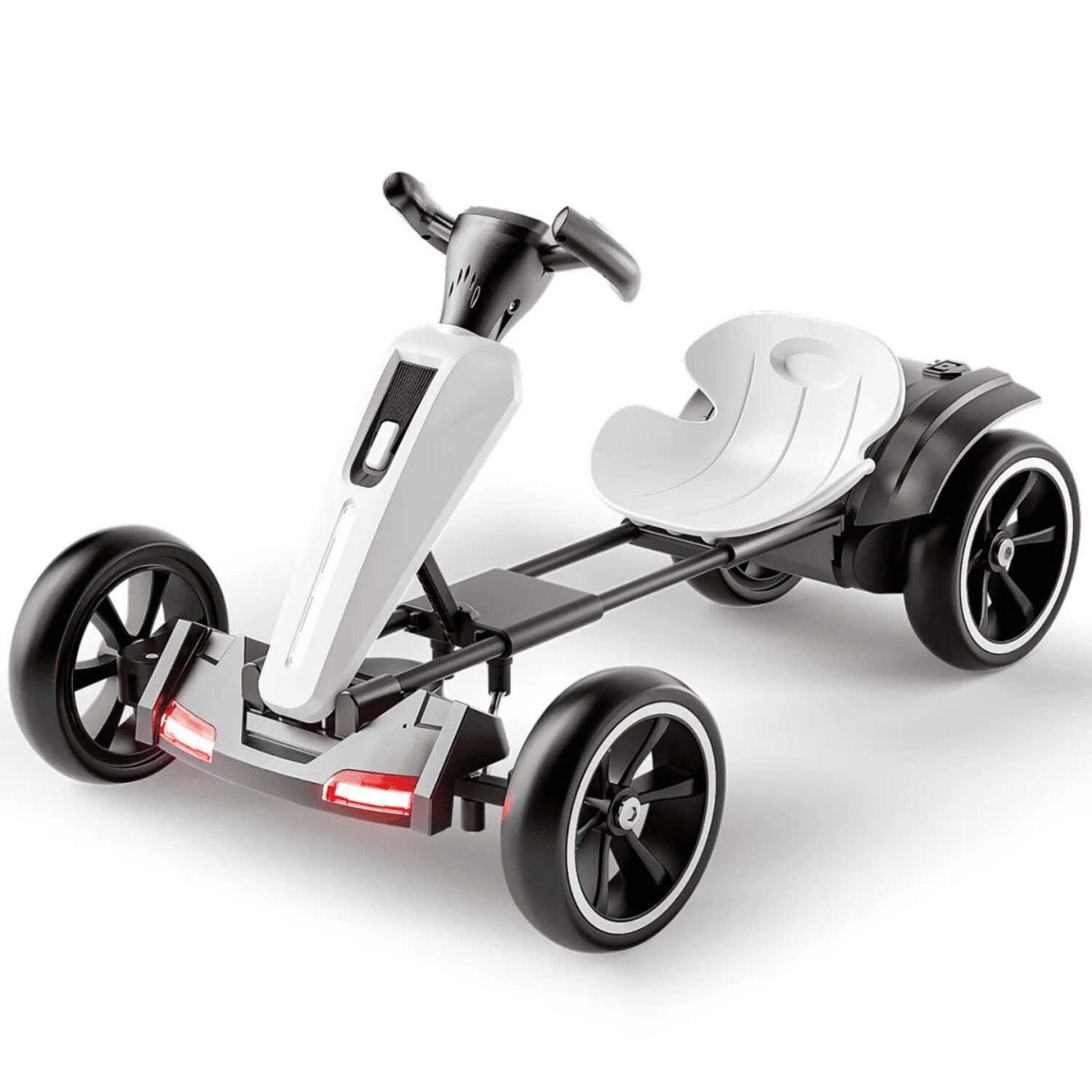 Детски акумулаторен картинг GoKart V2, 12V/7Ah, 45W, EVA гуми, сгъваем, R/C 2.4G
