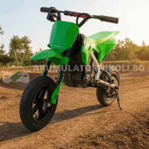 Лицензиран Акумулаторен Мотор Honda CRF450, 250W, 24V/7Ah, Надуваеми Гуми