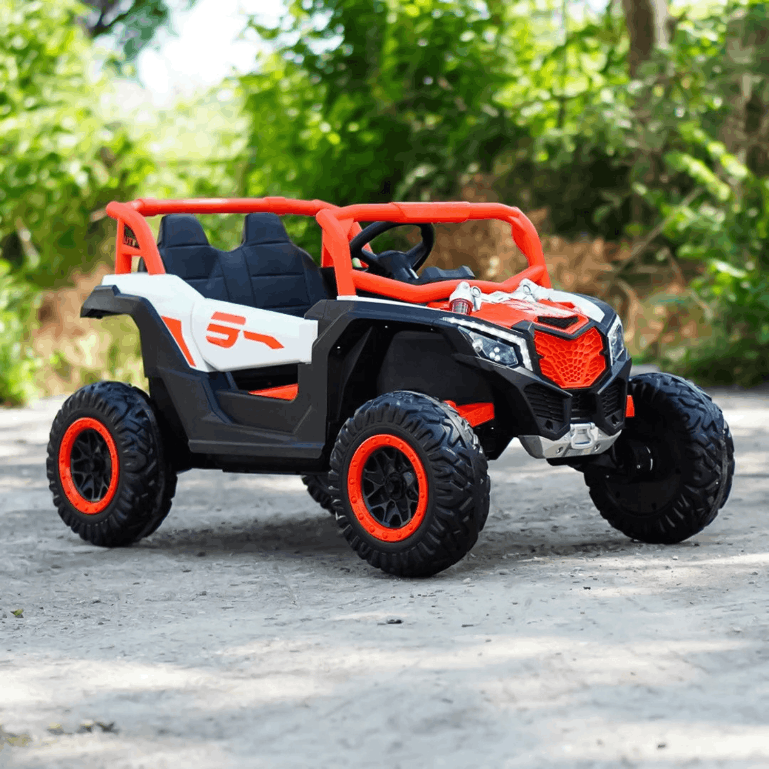 Детско акумулаторно UTV Warrior 12V/7Ah, 4x4, EVA гуми, 120W, R/C - Image 10