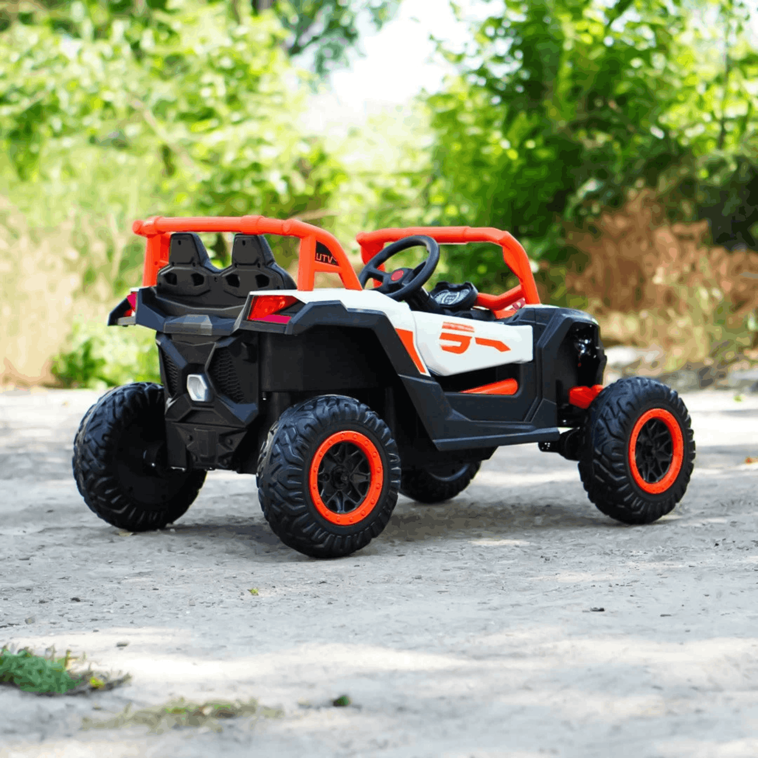 Детско акумулаторно UTV Warrior 12V/7Ah, 4x4, EVA гуми, 120W, R/C - Image 11