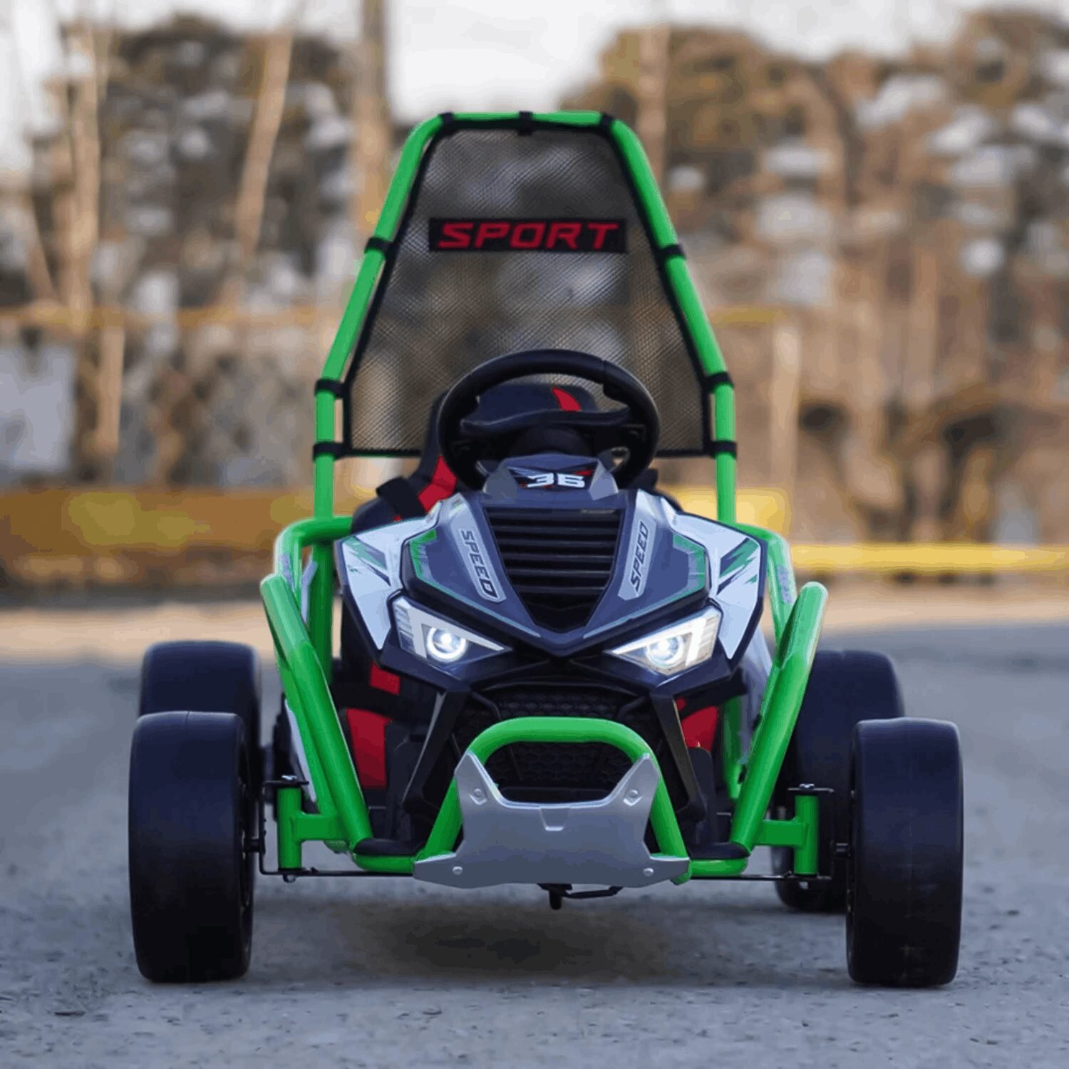Детски Акумулаторен Картинг SPORT, 24V/10Ah, 300W, Drift - Image 15