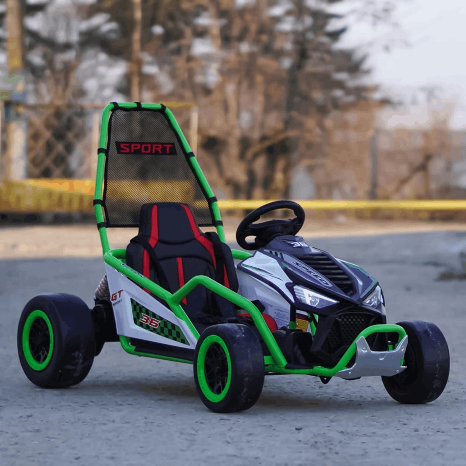 Детски Акумулаторен Картинг SPORT, 24V/10Ah, 300W, Drift - Image 14