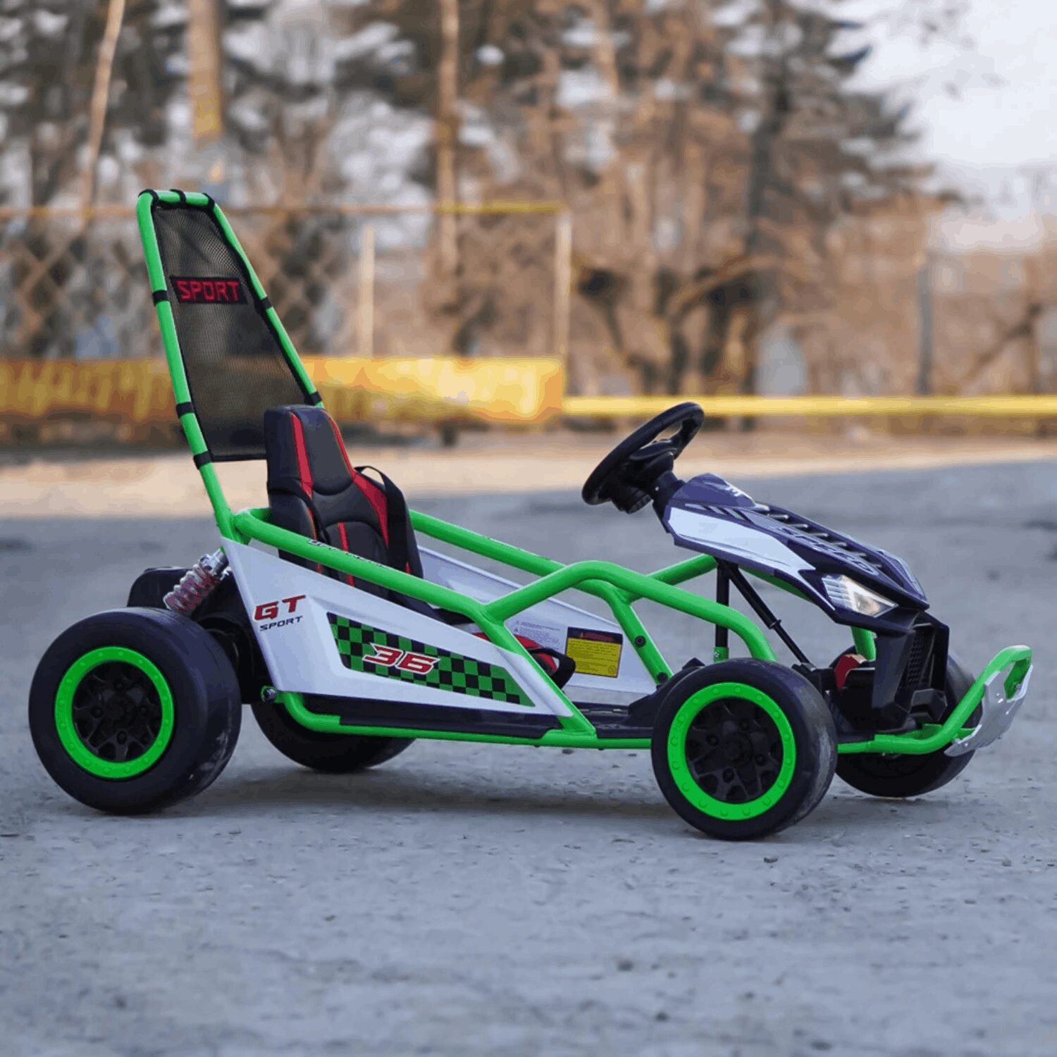 Детски Акумулаторен Картинг SPORT, 24V/10Ah, 300W, Drift - Image 12