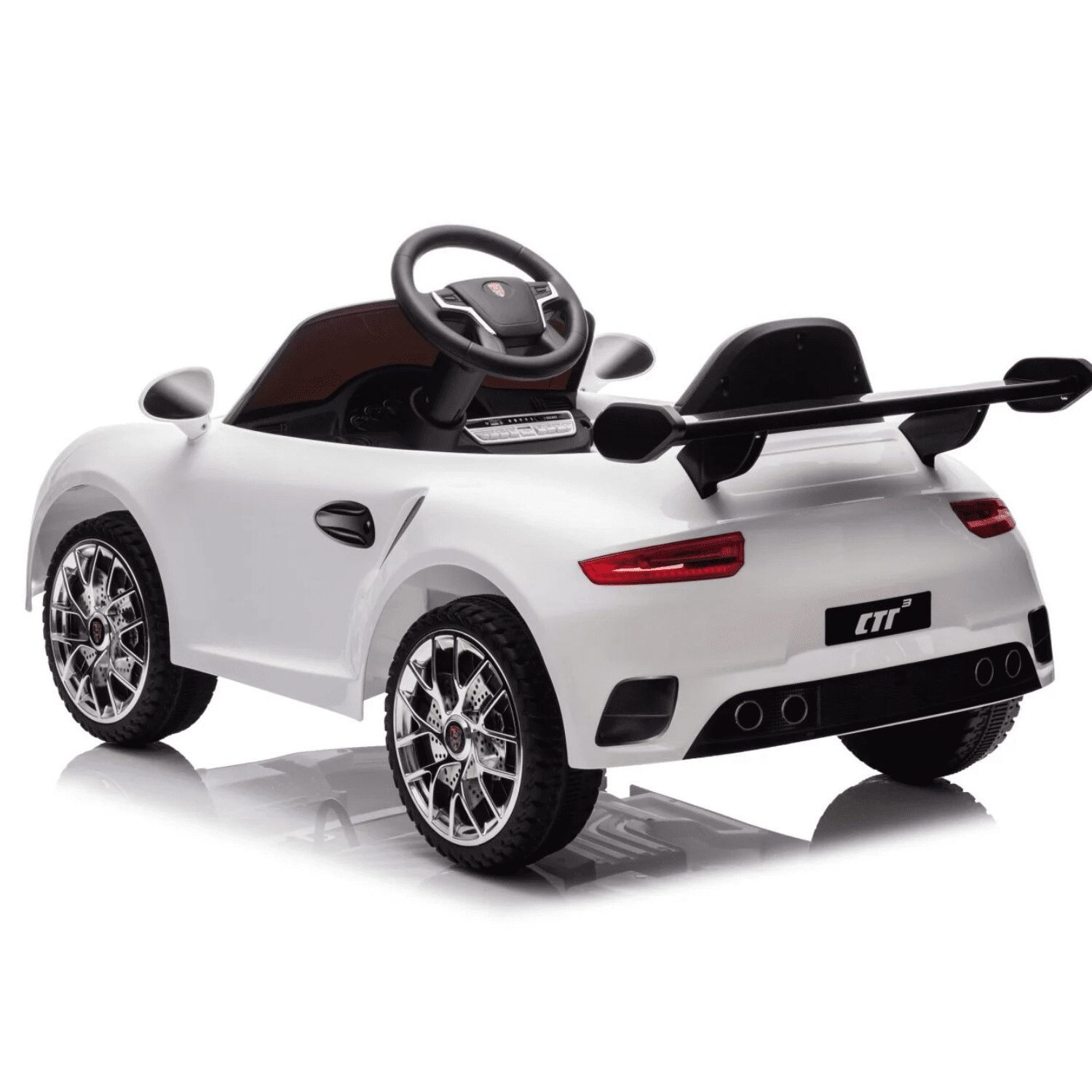 Лицензирана акумуаторна кола RUF CTR3 Clubsport, 100W, 12V/4,5Ah, MP3 - Image 5