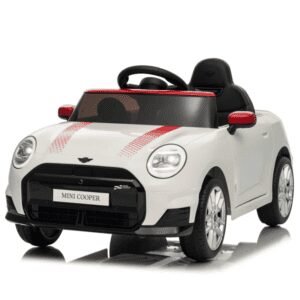 Лицензирана Детска Акумулаторна Количка Mini Cooper, 150W, 12V/7Ah, EVA гуми, MP3
