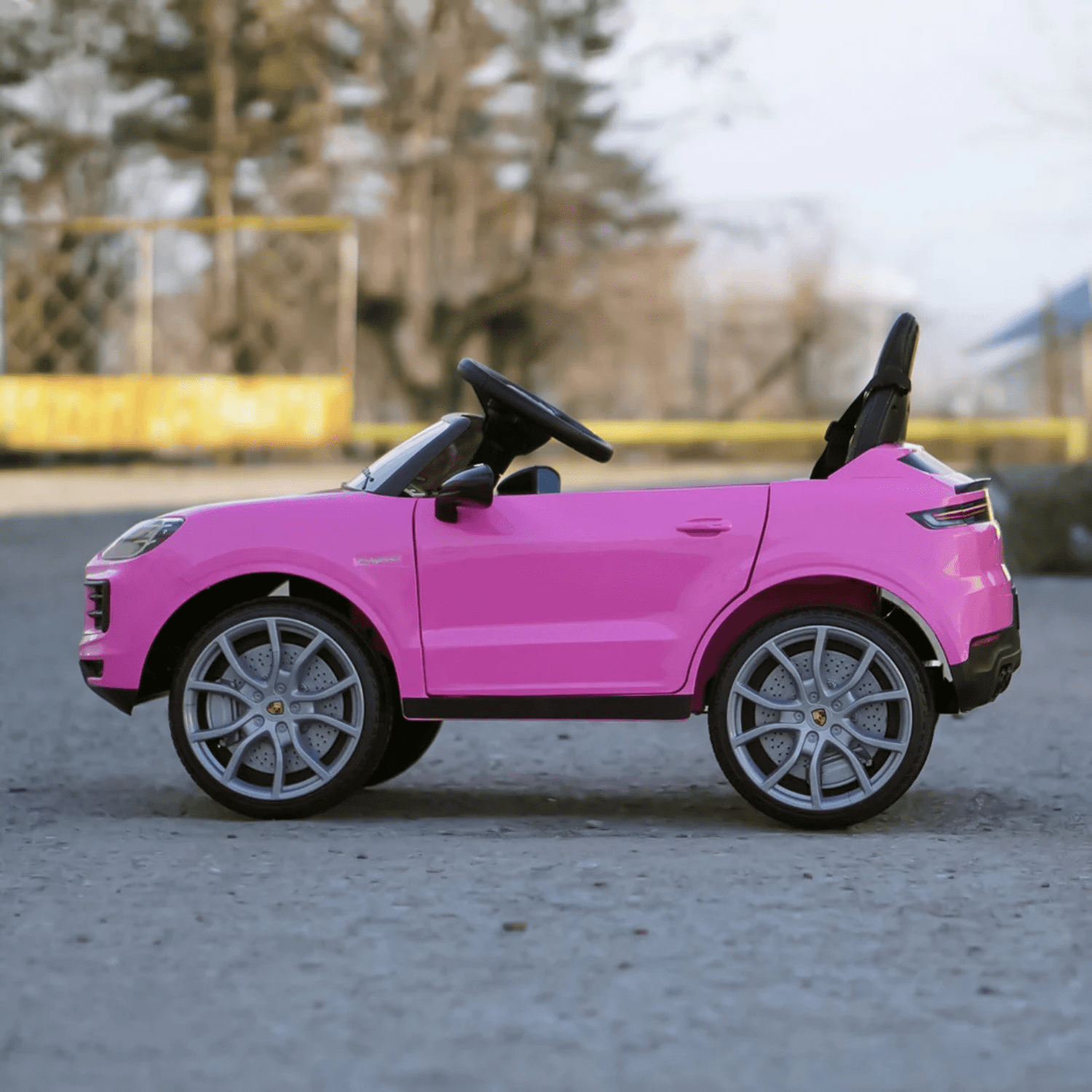 Лицензиран акумулаторен джип Porsche Cayenne , 100W,12V7AH, R/C 2.4G, EVA гуми - Image 5