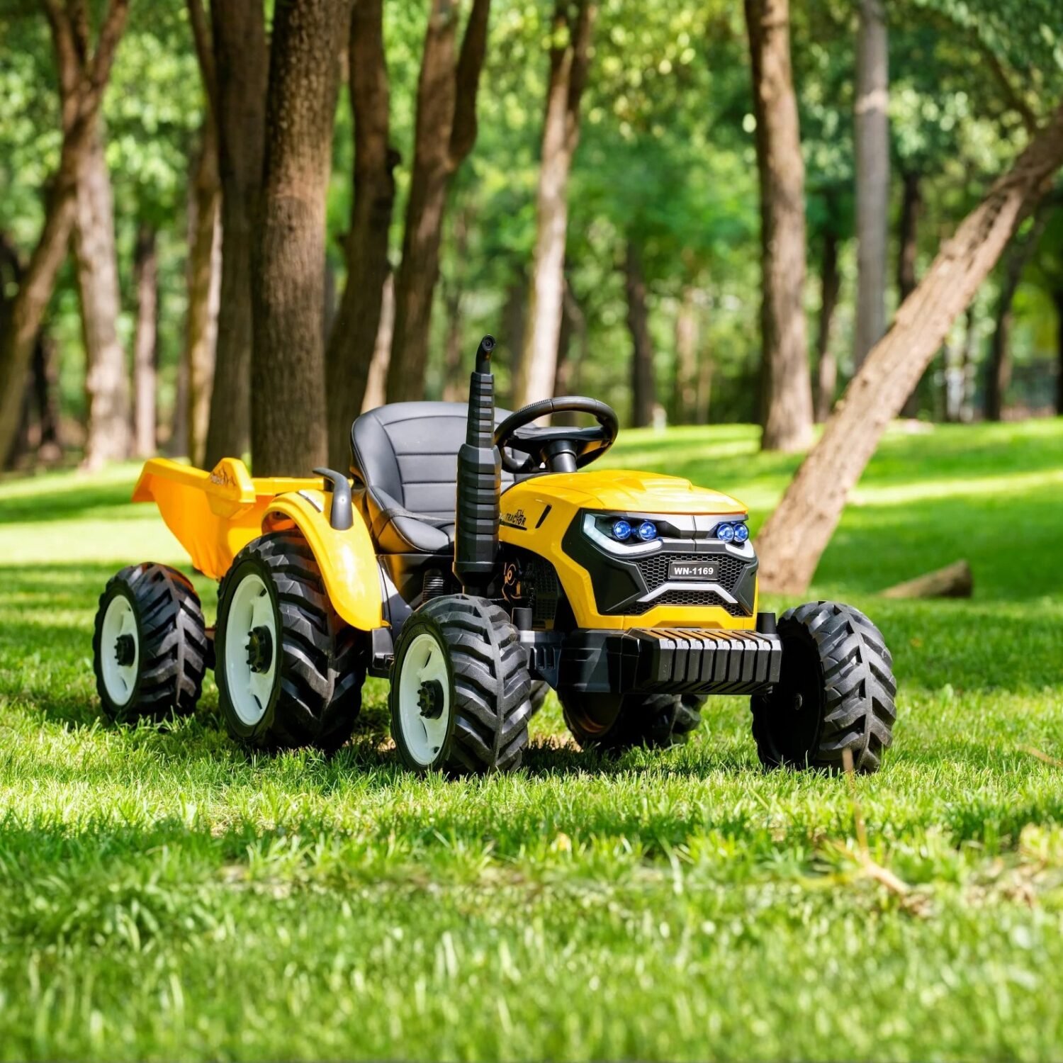 Детски Акумулаторен Трактор,1804,100W,12V/10Ah, R/C 2.4 G - Image 4