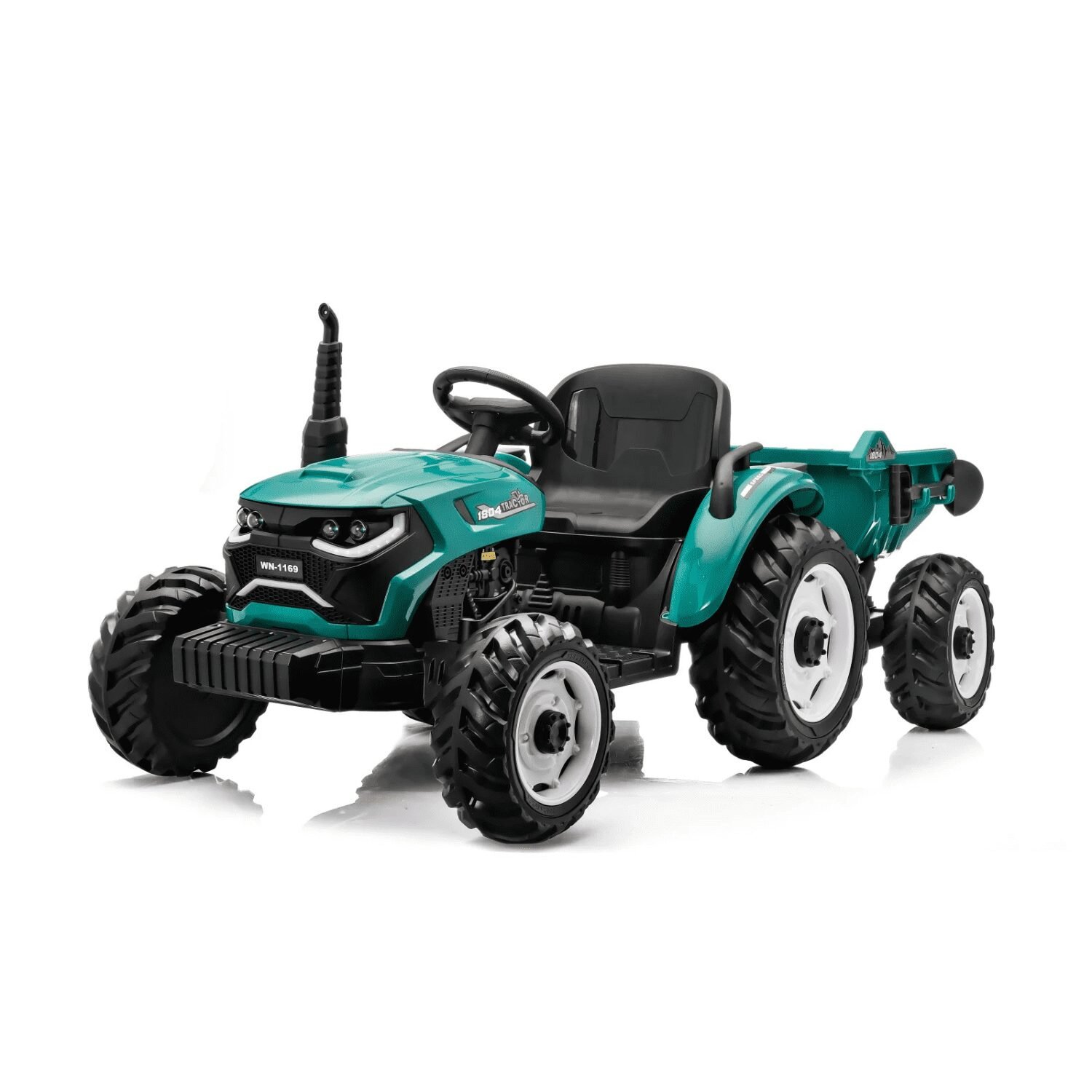 Детски Акумулаторен Трактор,1804,100W,12V/10Ah, R/C 2.4 G