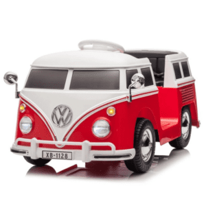 Лицензирана акумулаторна кола VW Samba 12V/7Ah, 100W, EVA гуми, MP3