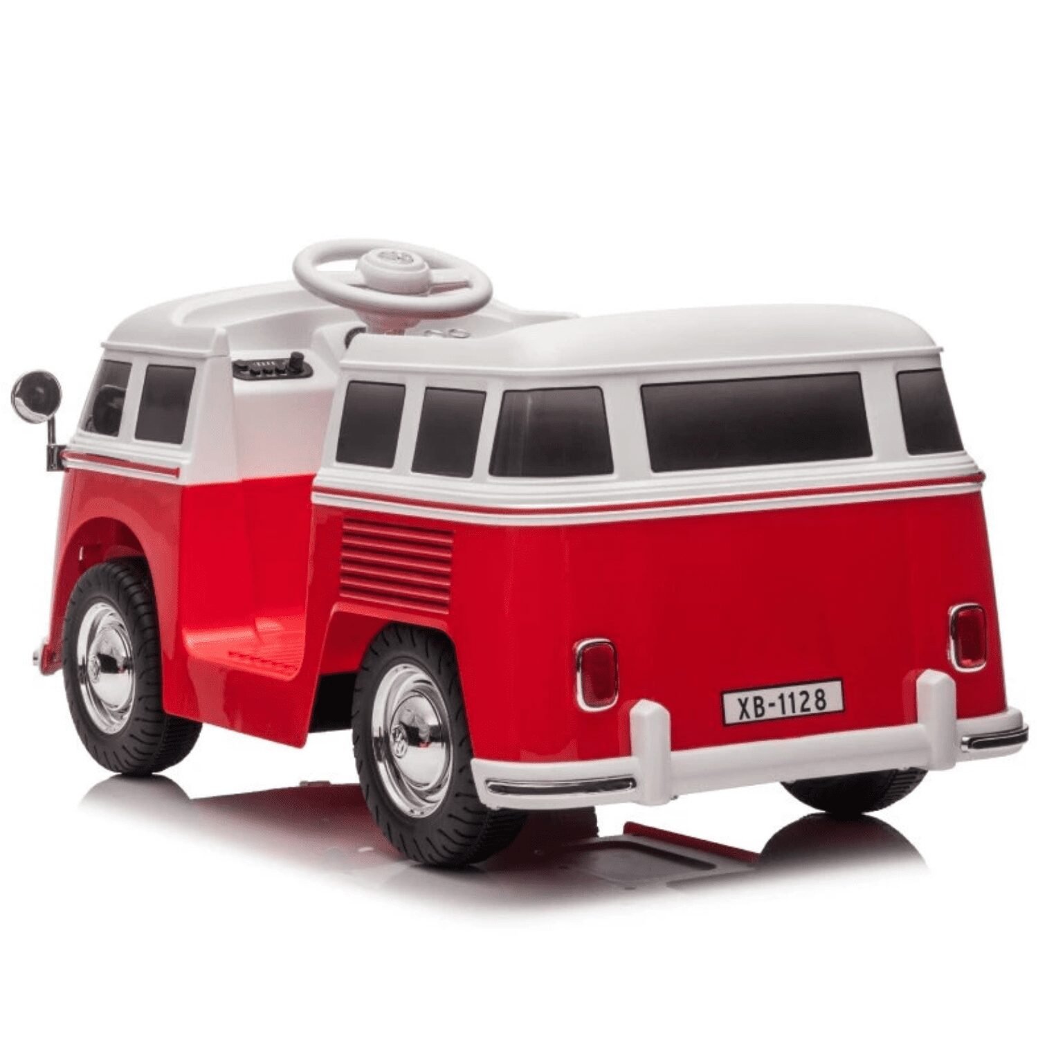 Лицензирана акумулаторна кола VW Samba 12V/7Ah, 100W, EVA гуми, MP3 - Image 5