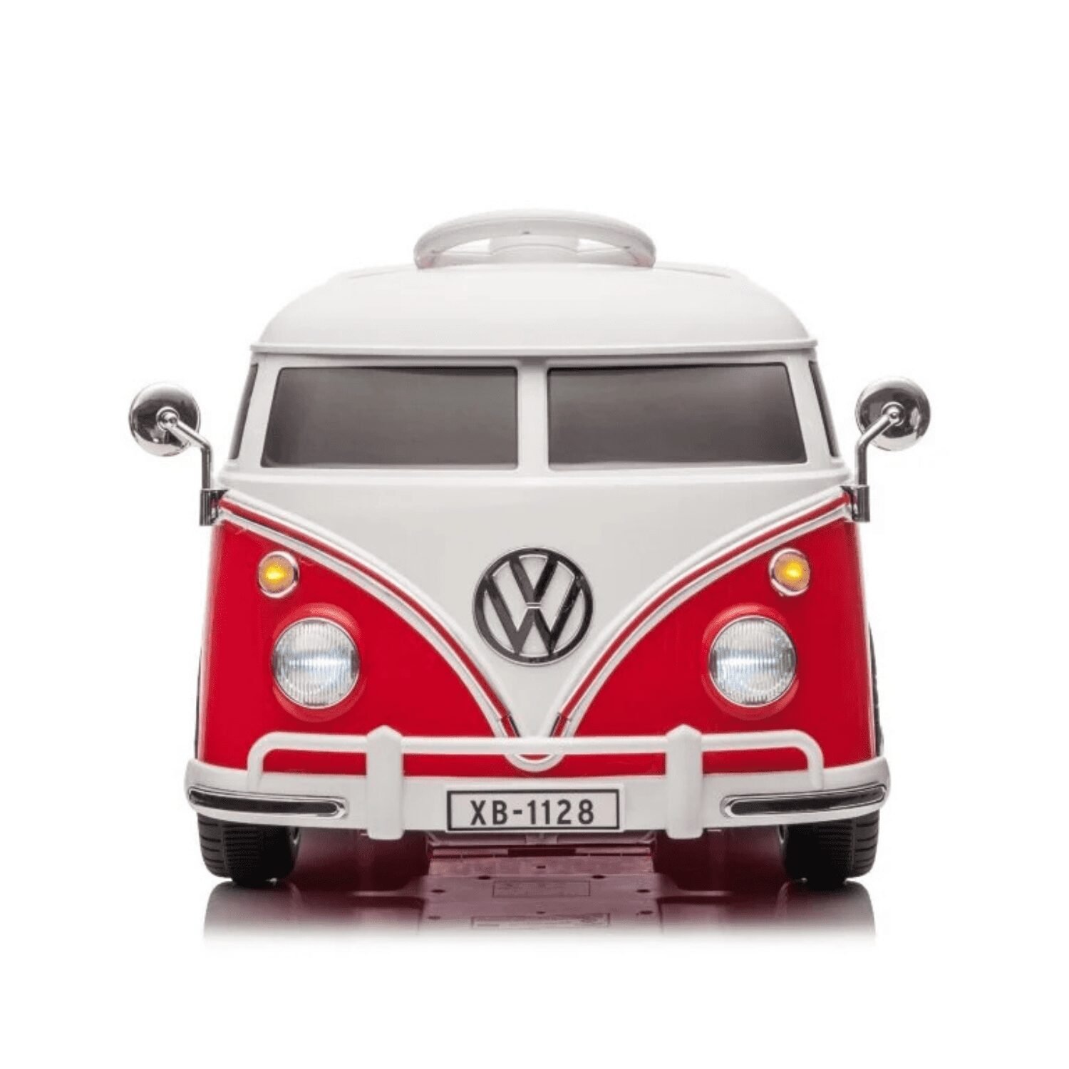 Лицензирана акумулаторна кола VW Samba 12V/7Ah, 100W, EVA гуми, MP3 - Image 3
