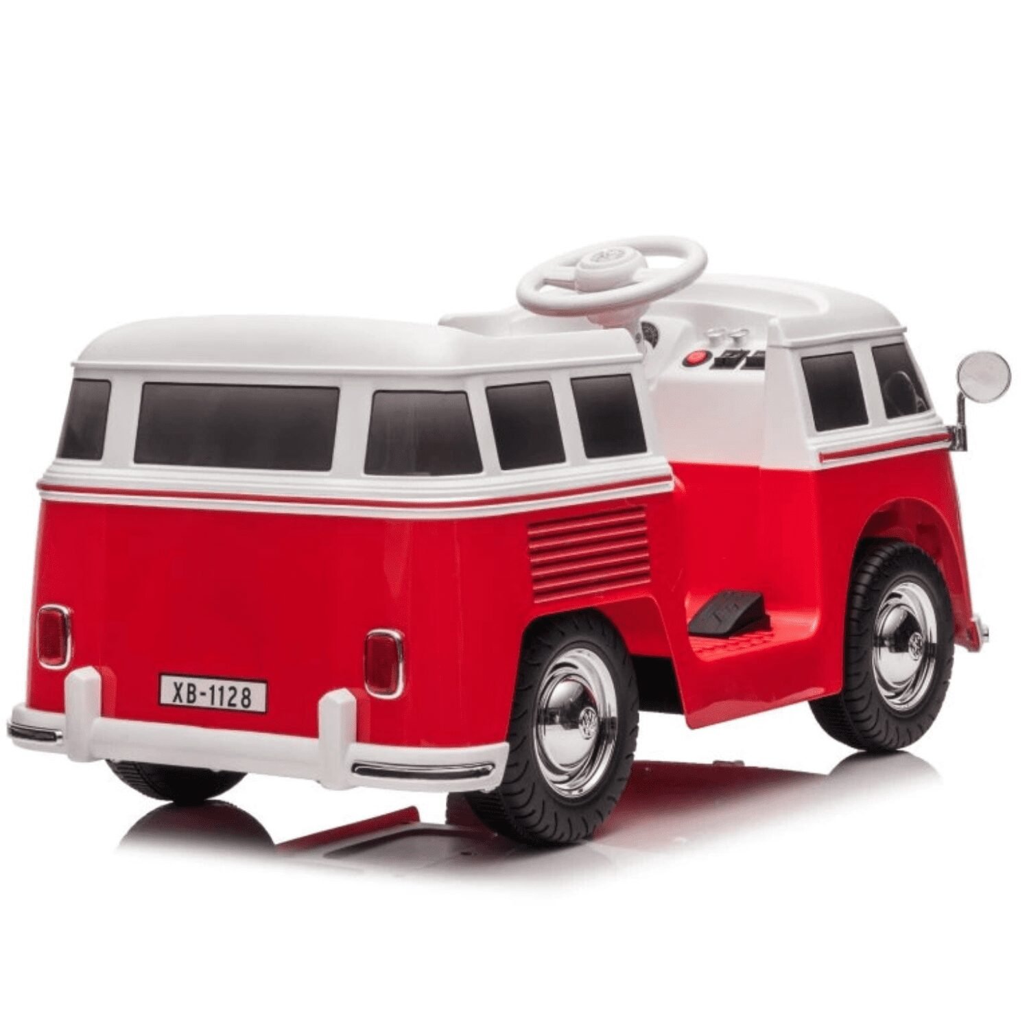 Лицензирана акумулаторна кола VW Samba 12V/7Ah, 100W, EVA гуми, MP3 - Image 7