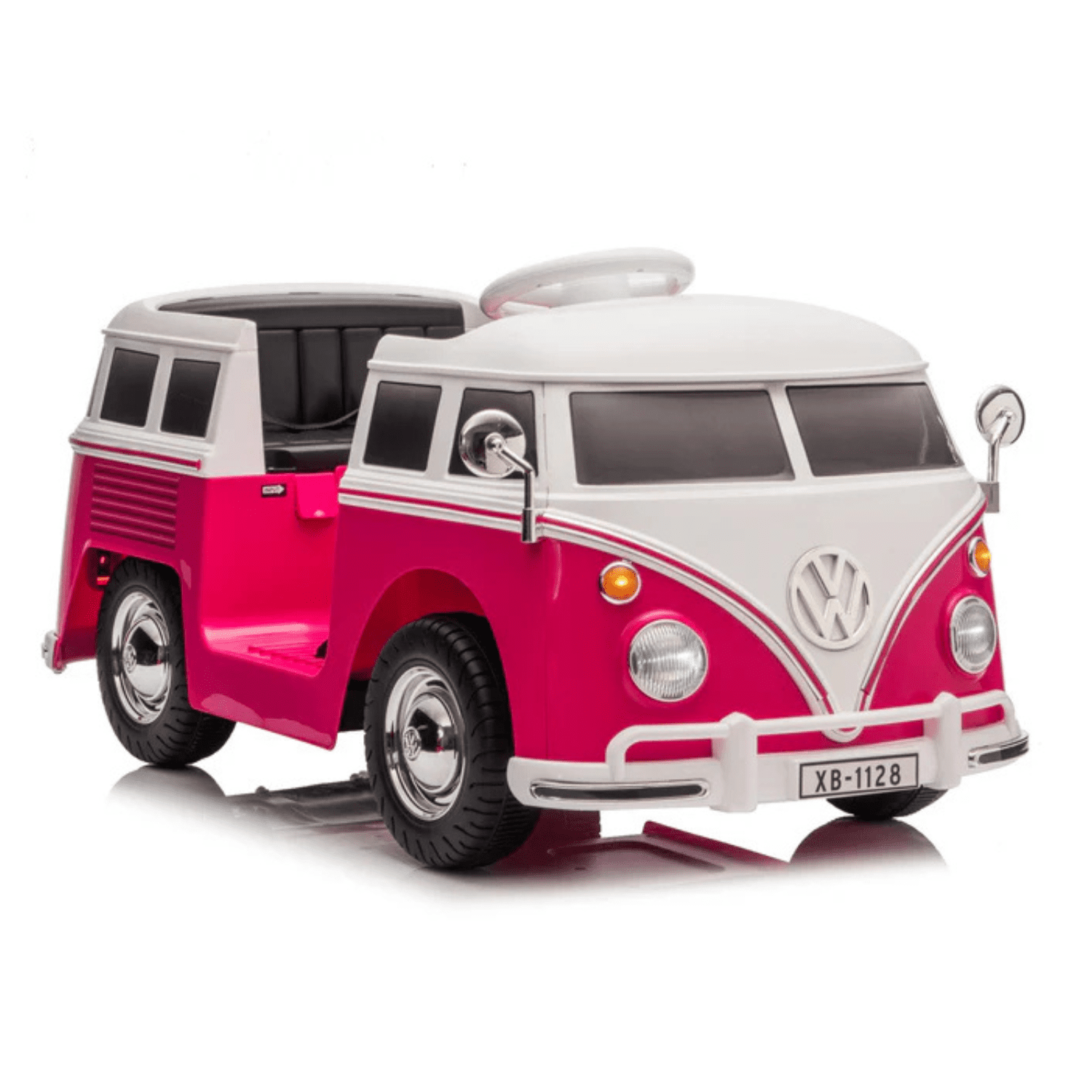 Лицензирана акумулаторна кола VW Samba 12V/7Ah, 100W, EVA гуми, MP3 - Image 4