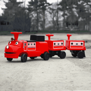 Детски Акумулаторен влак Chuggington,12V/7Ah, 200W, EVA гуми, MP3